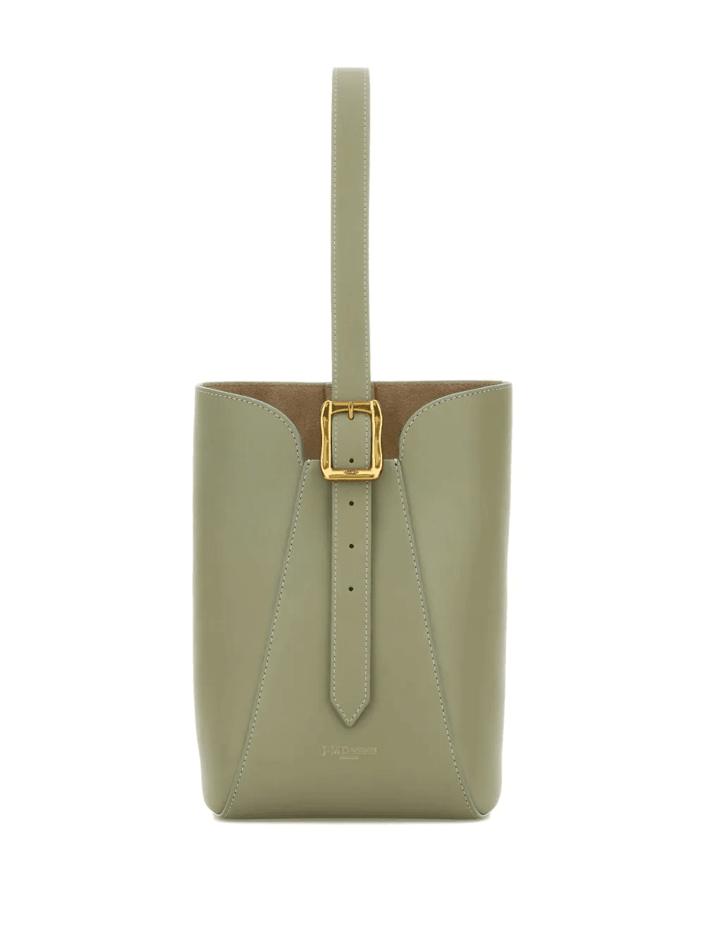 nano Quiver buckle leather bucket bag - Image 1