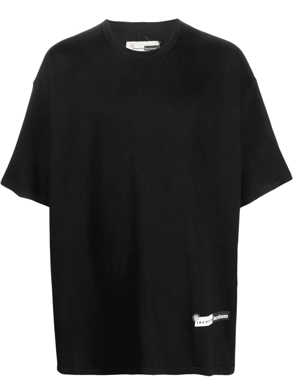 stripe-detail short-sleeved T-shirt - Image 1