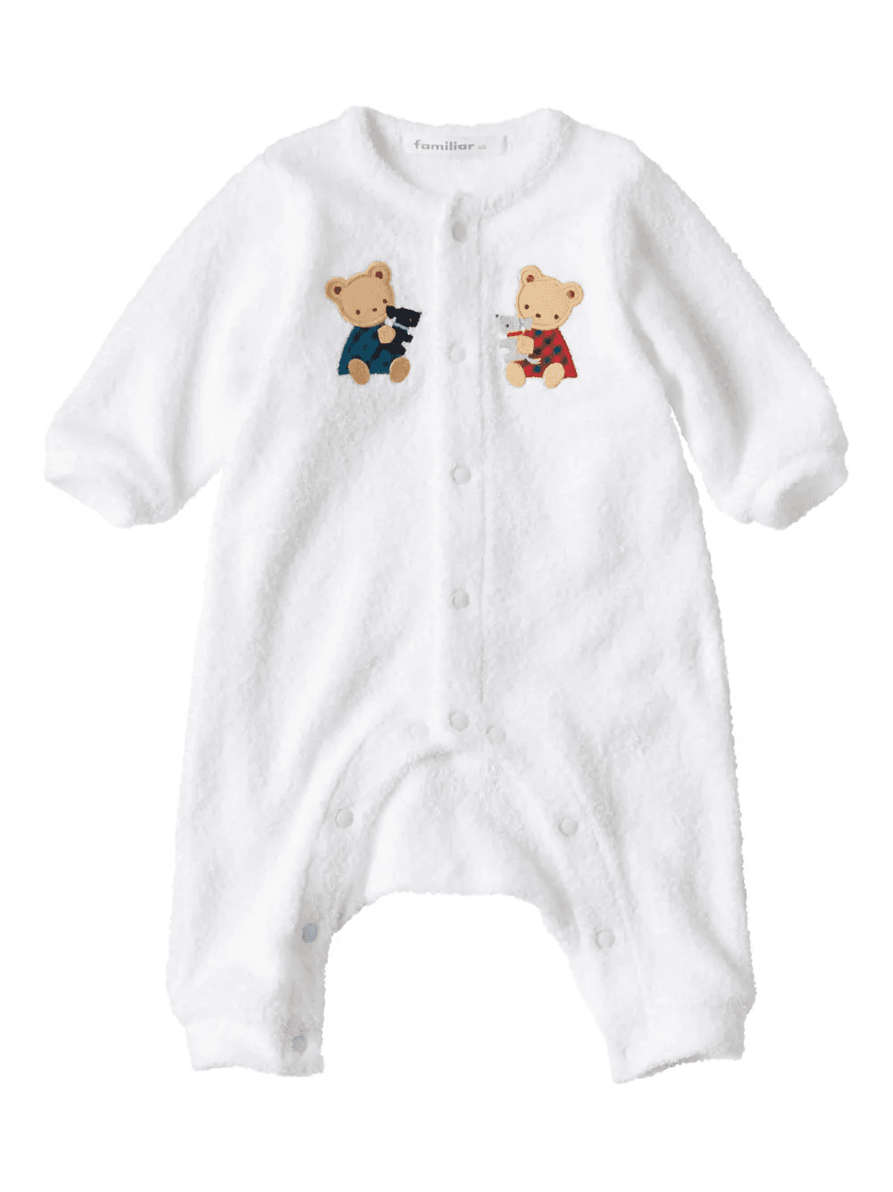 textured romper - Image 1