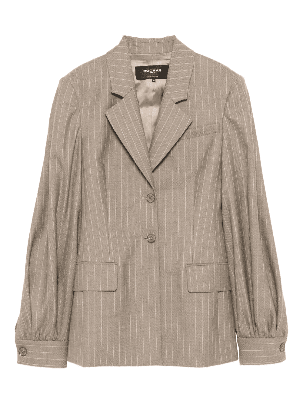 striped virgin-wool blazer - Image 1