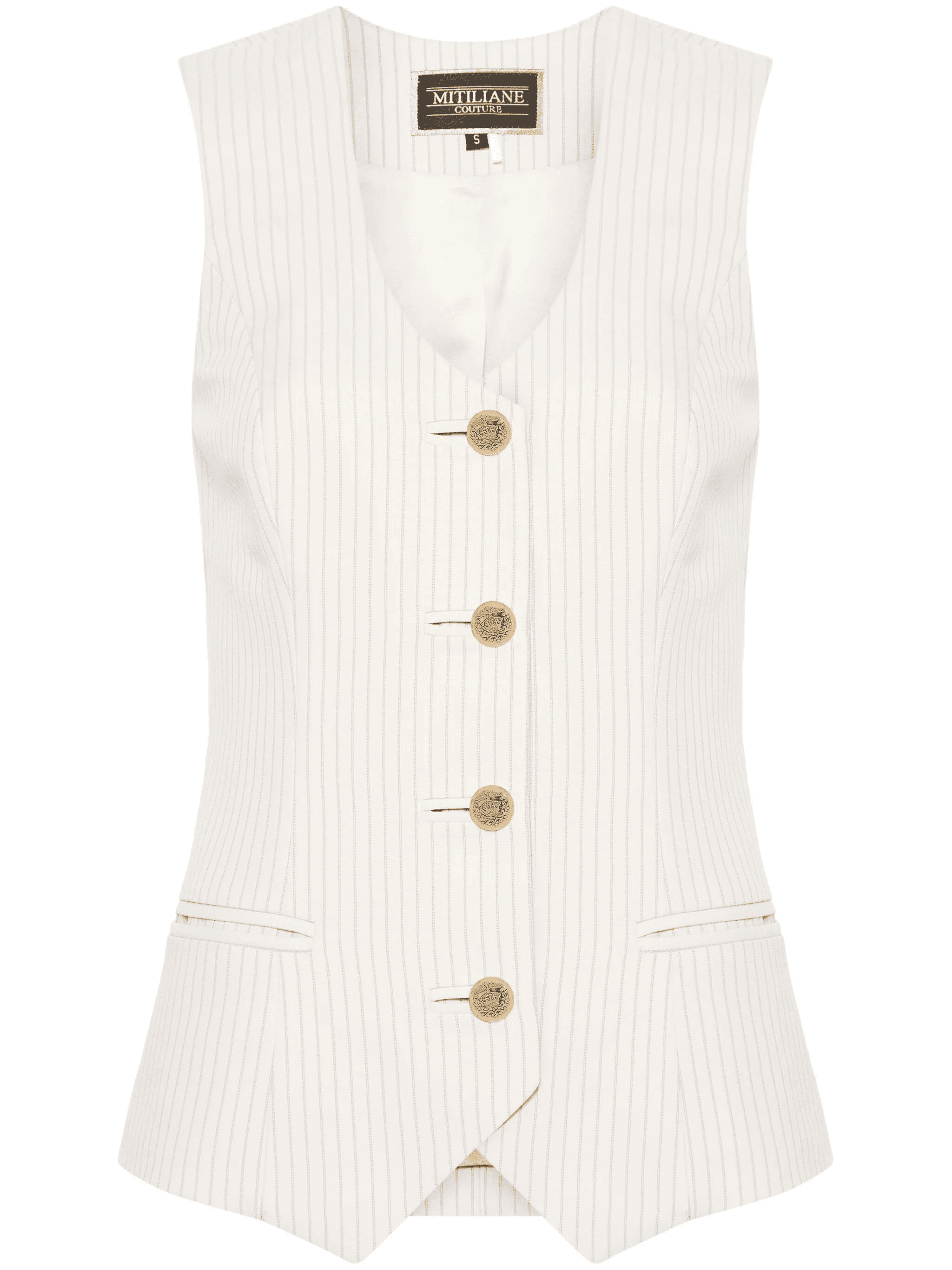 striped vest - Image 1