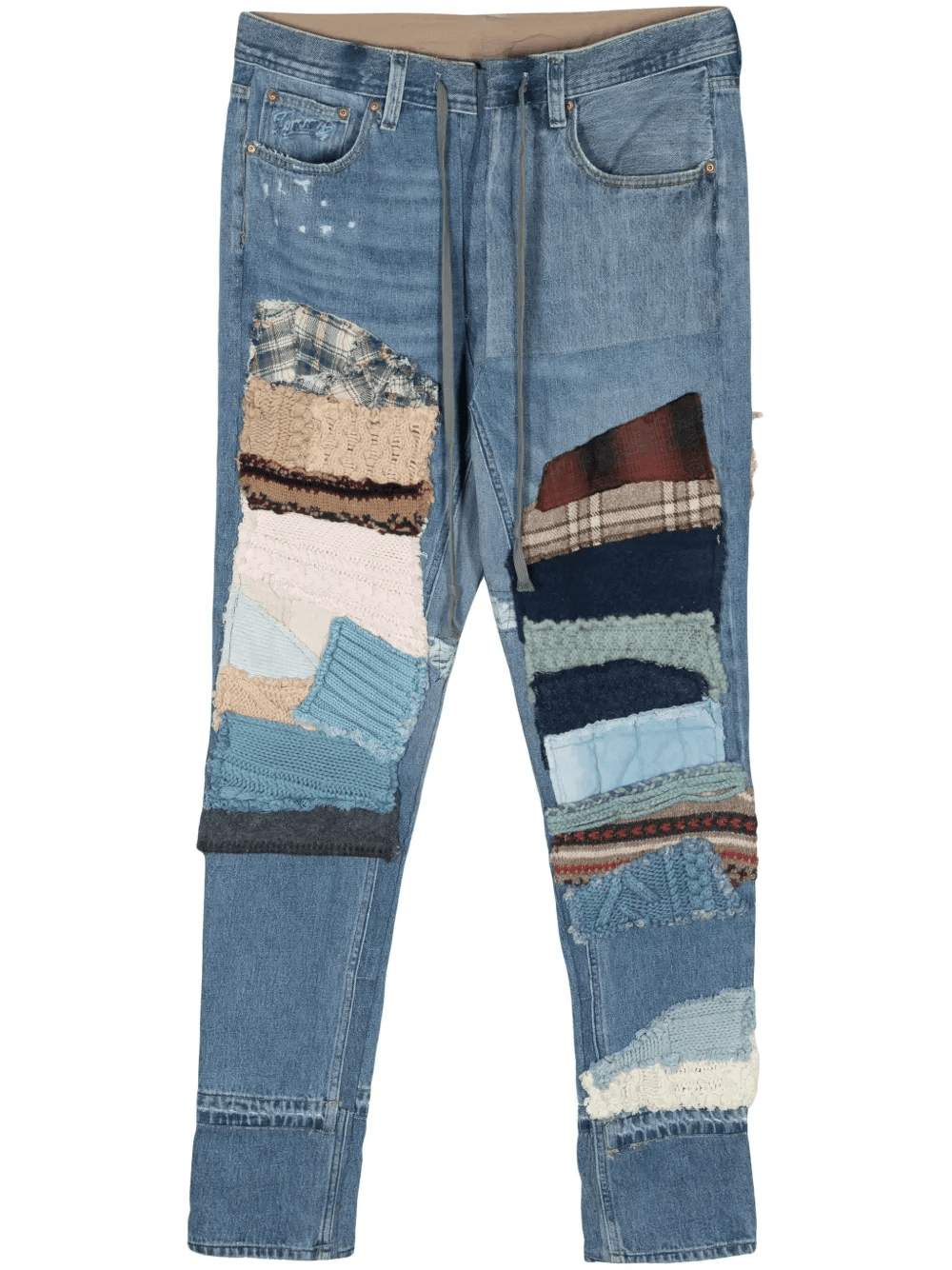 mid-rise tapered jeans - Image 1