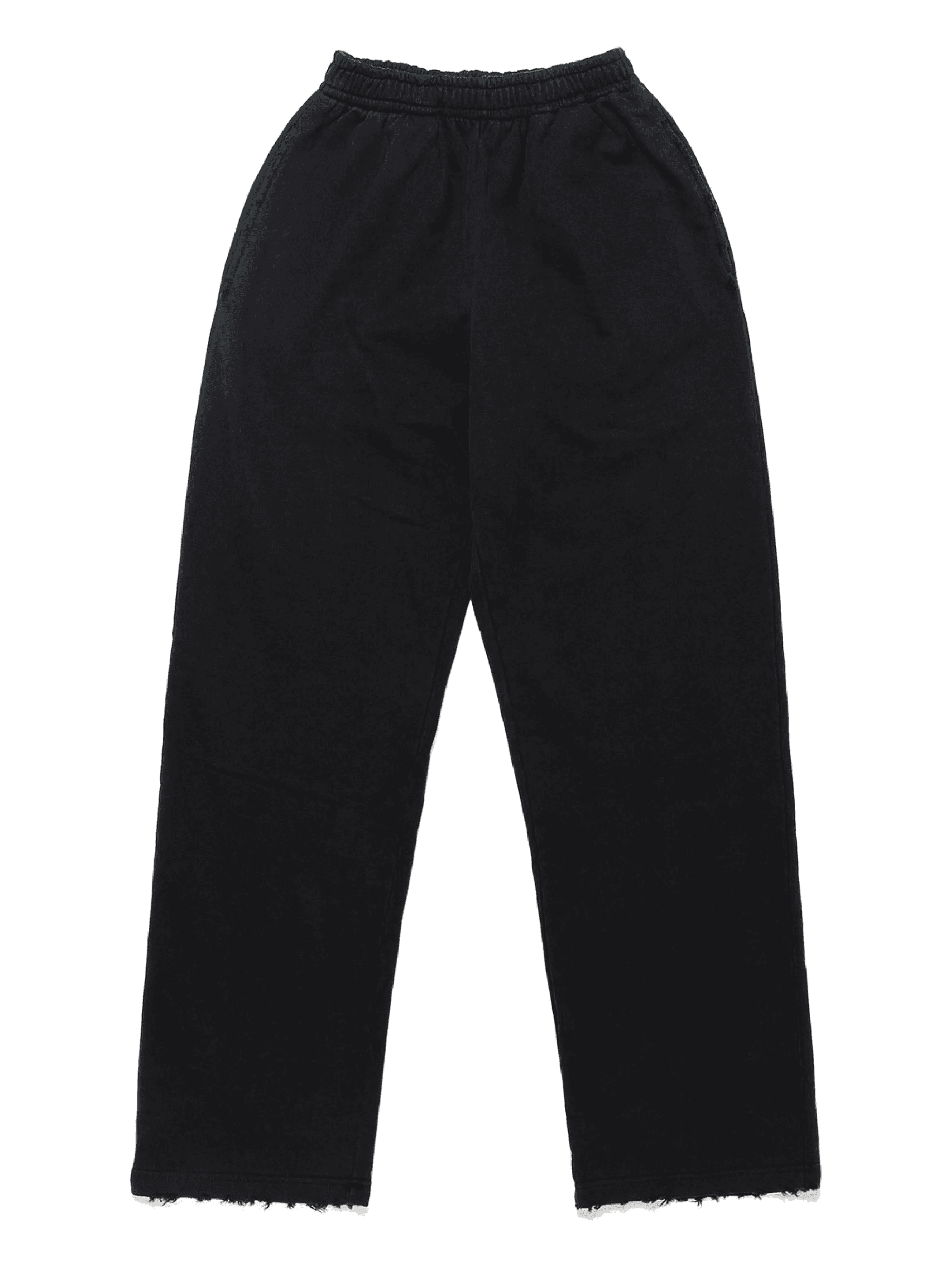 distressed track trousers - Image 1