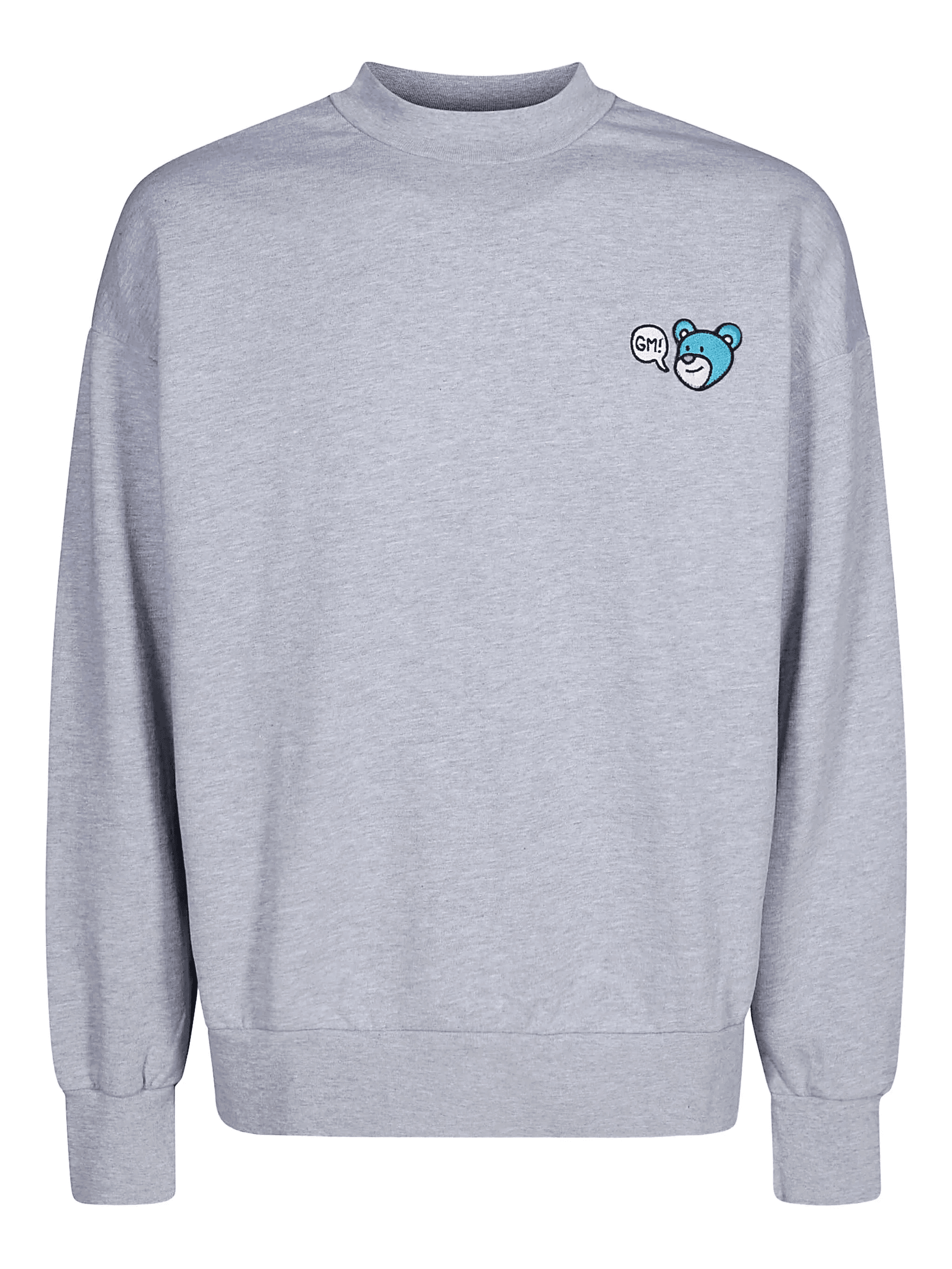 bear-logo cotton sweatshirt - Image 1