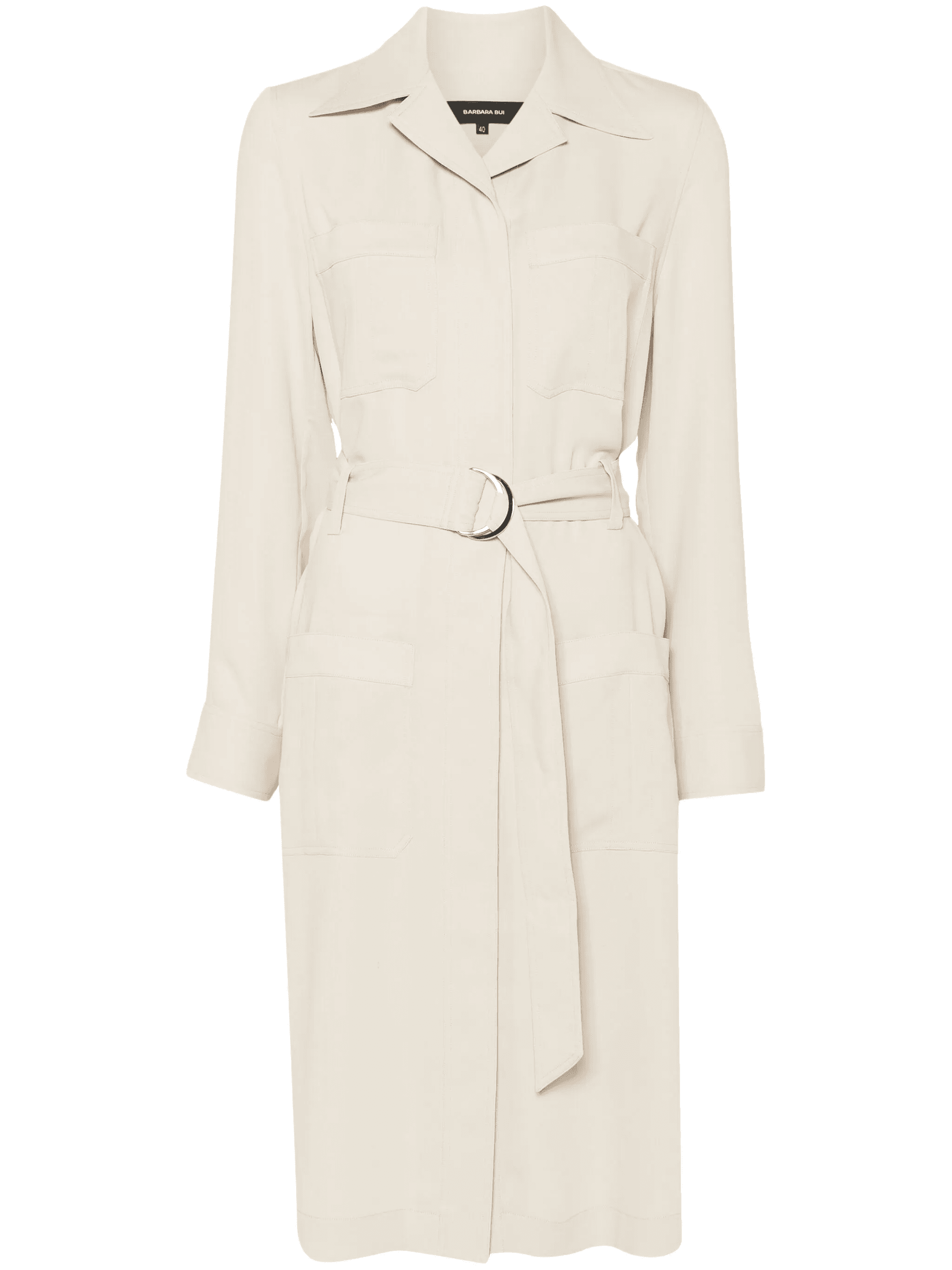 crepe midi dress - Image 1