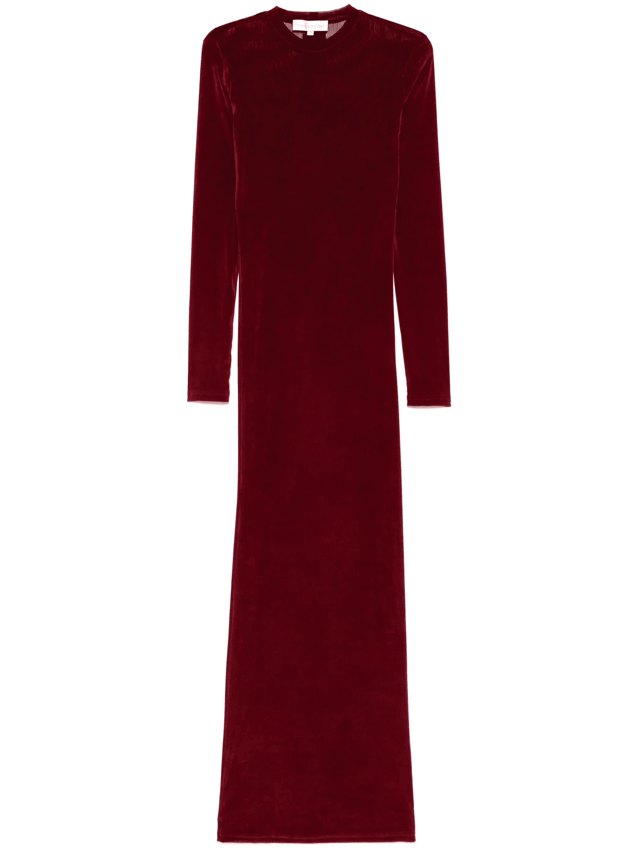 velvet maxi dress - Image 1