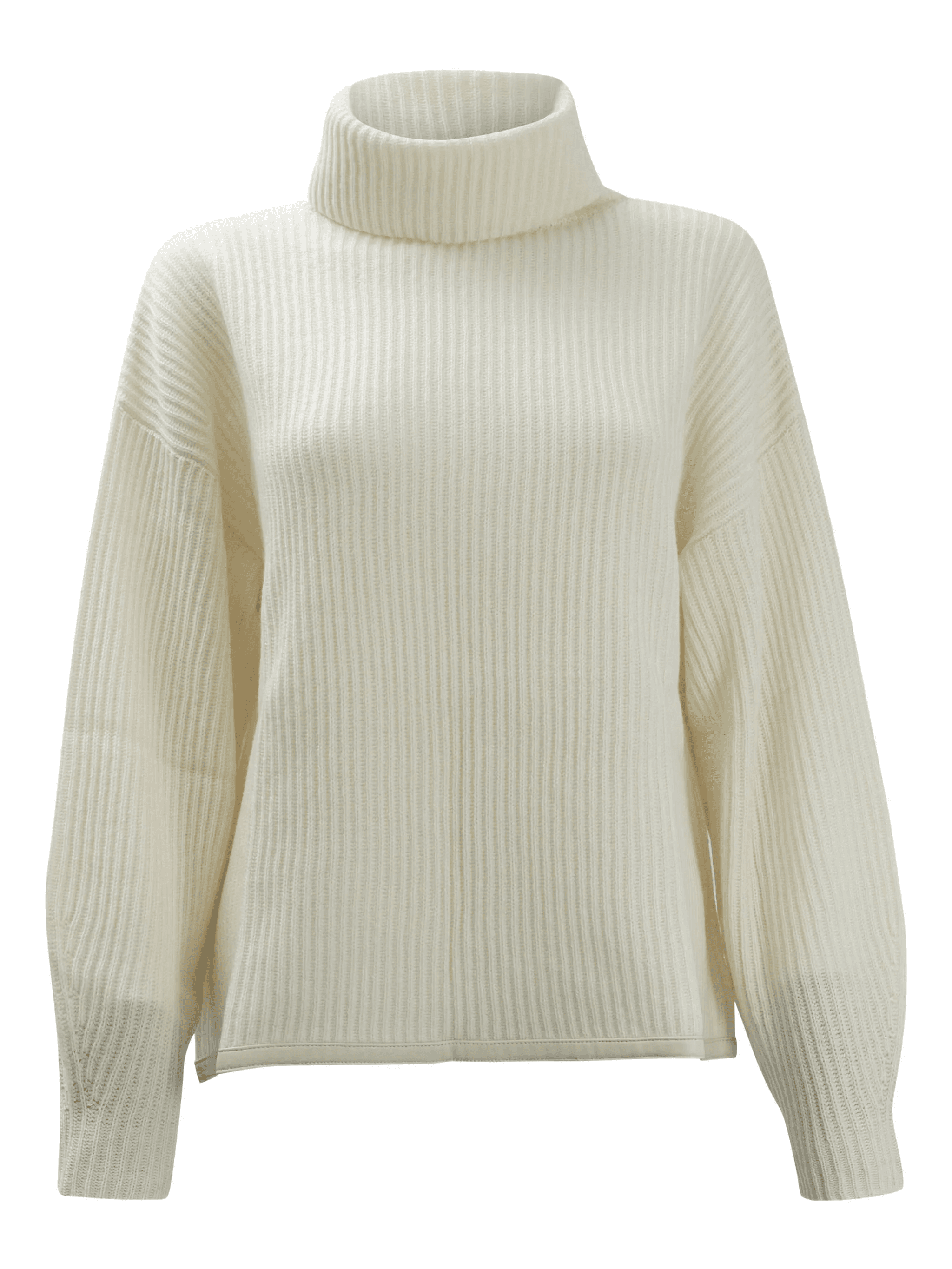 roll-neck ribbed sweater - Image 1