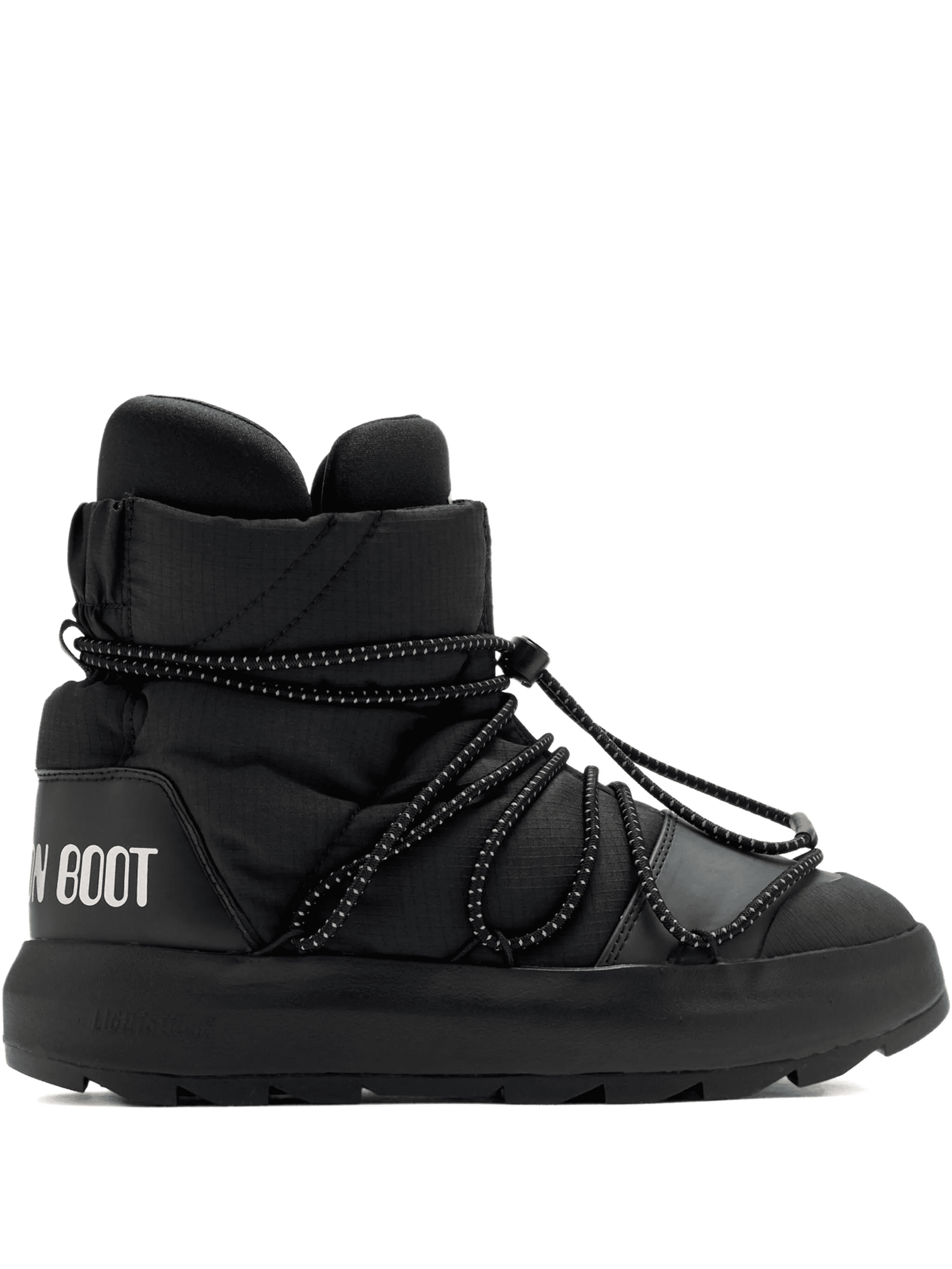 x Moon Boot quilted lace-up boots - Image 1