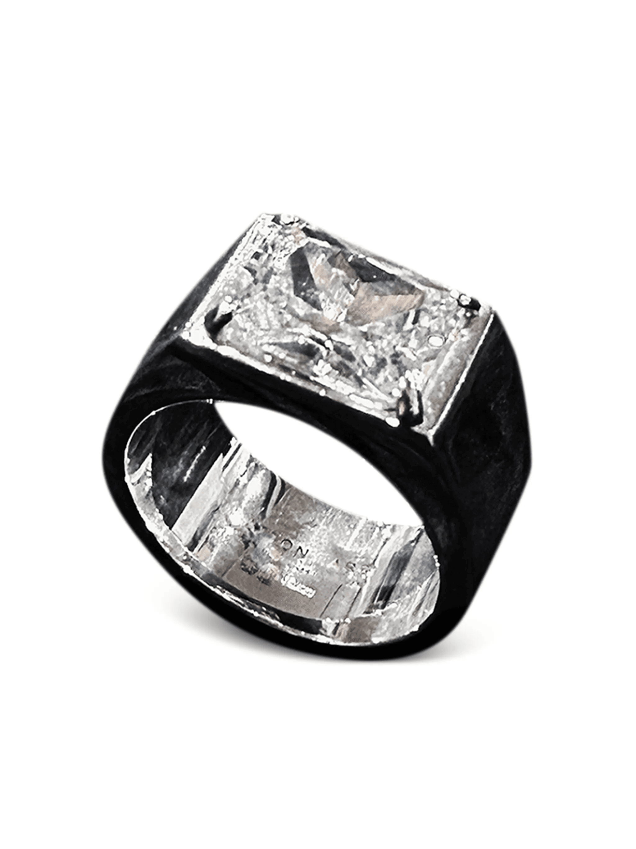 crystal-embellished ring - Image 1