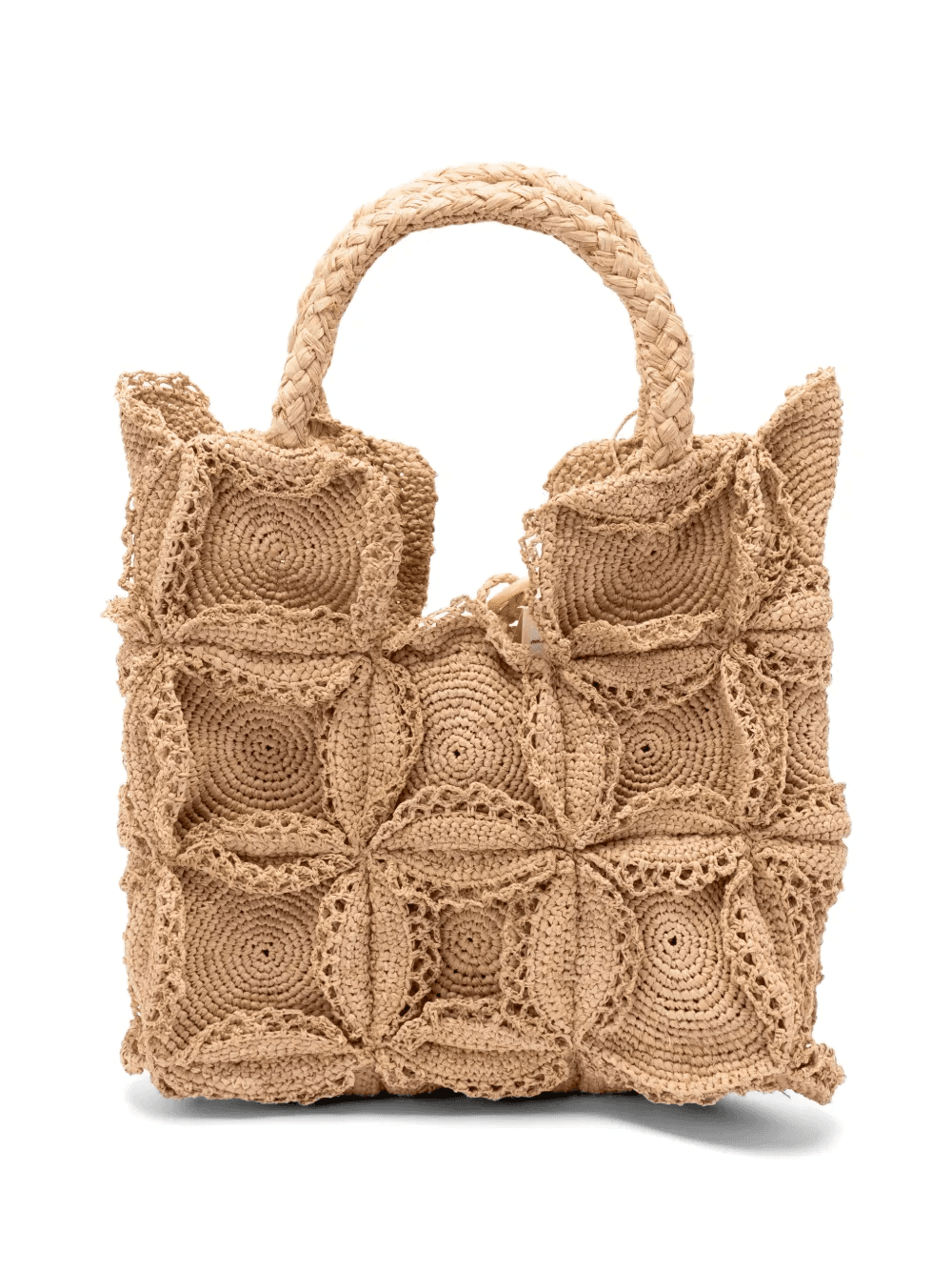 Coquette raffia tote bag - Image 1
