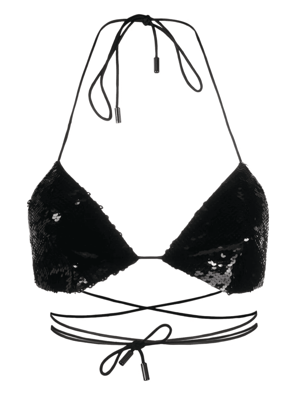 Jade sequinned bra - Image 1