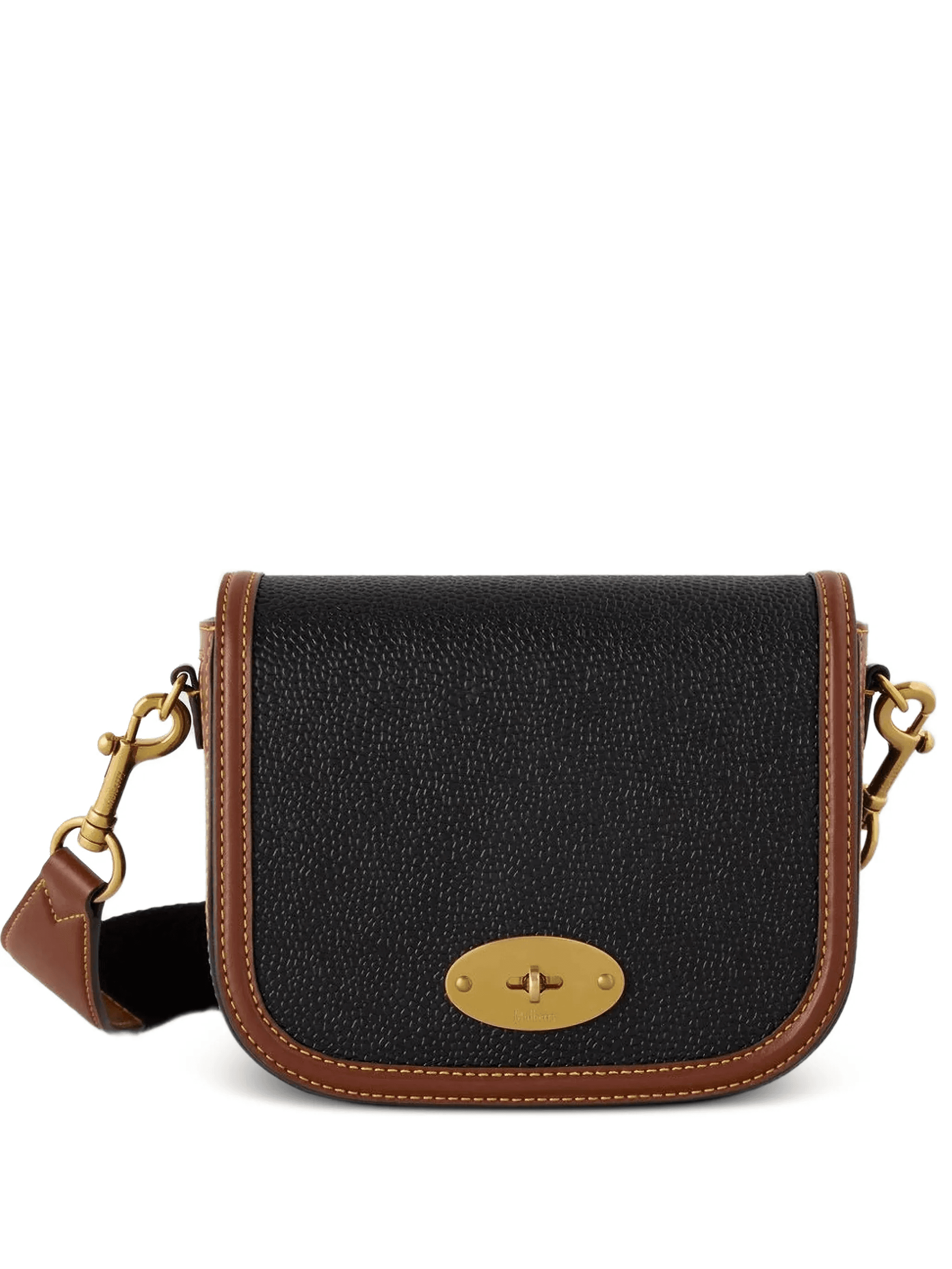 small Darley grained leather satchel bag - Image 1