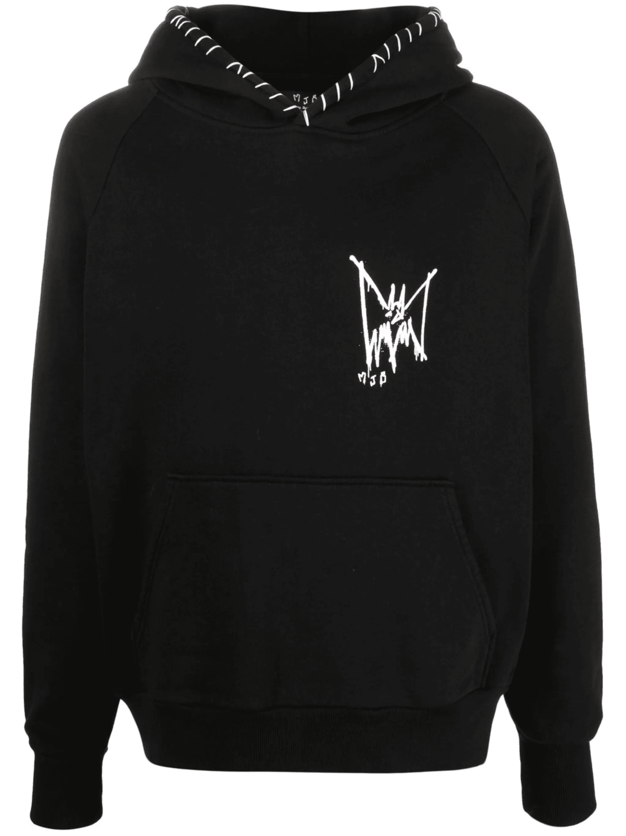 logo-print long-sleeve hoodie - Image 1
