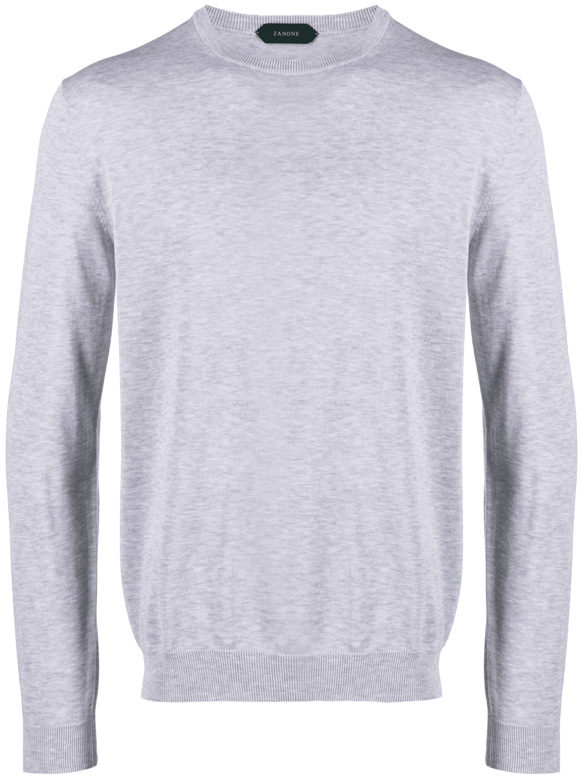 crew-neck knitted jumper - Image 1