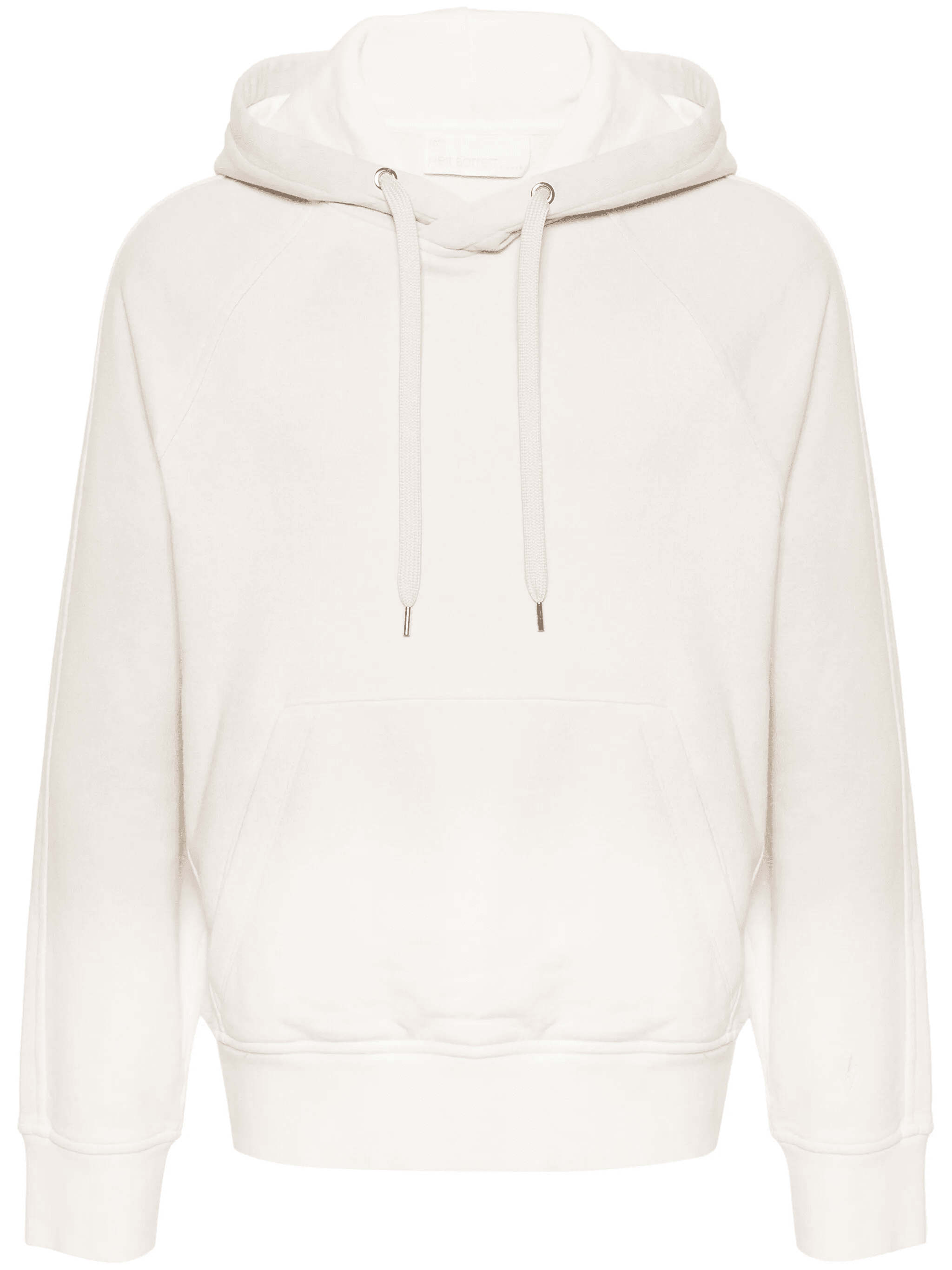 ombré-effect cotton hoodie - Image 1