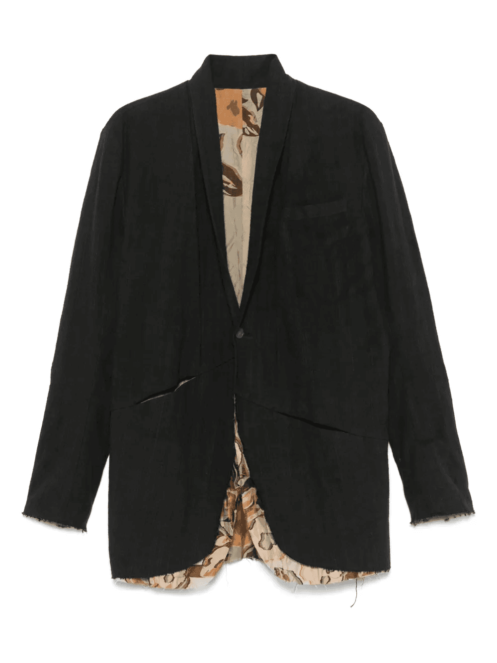 cut-out coat - Image 1