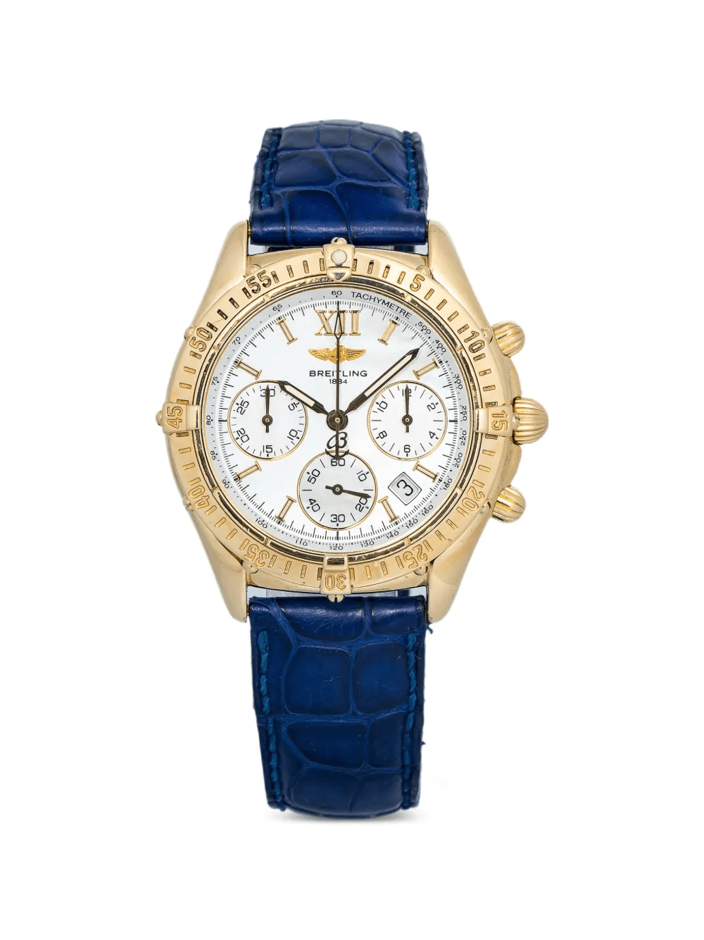 mother of pearl chronograph 40mm watch - Image 1