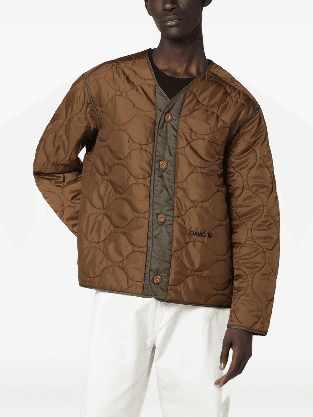 logo-lettering jacket - Image 1