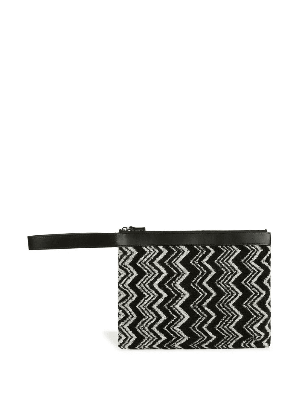 Keith zigzag-pattern pouch - Image 1