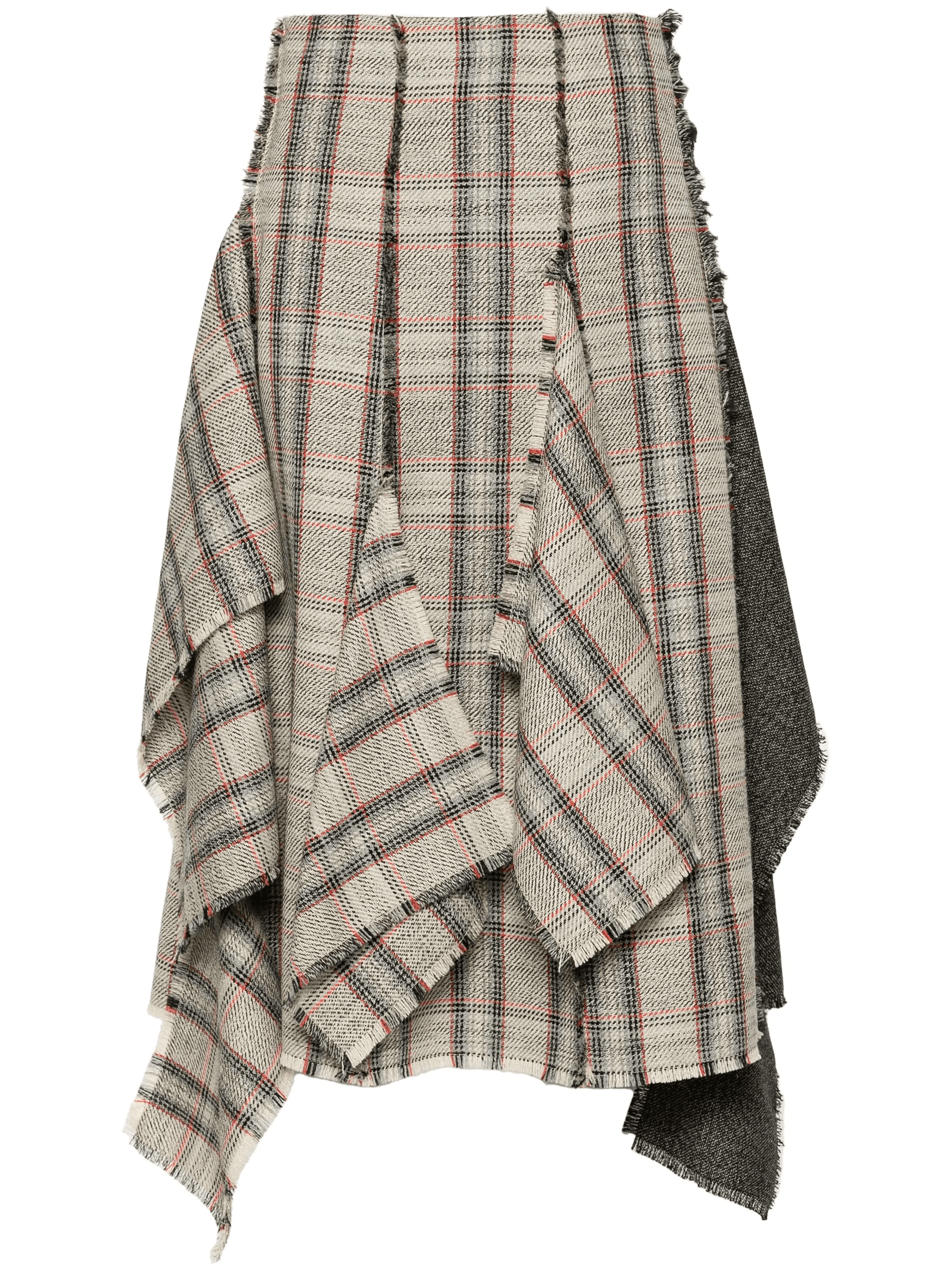 asymmetric midi skirt - Image 1