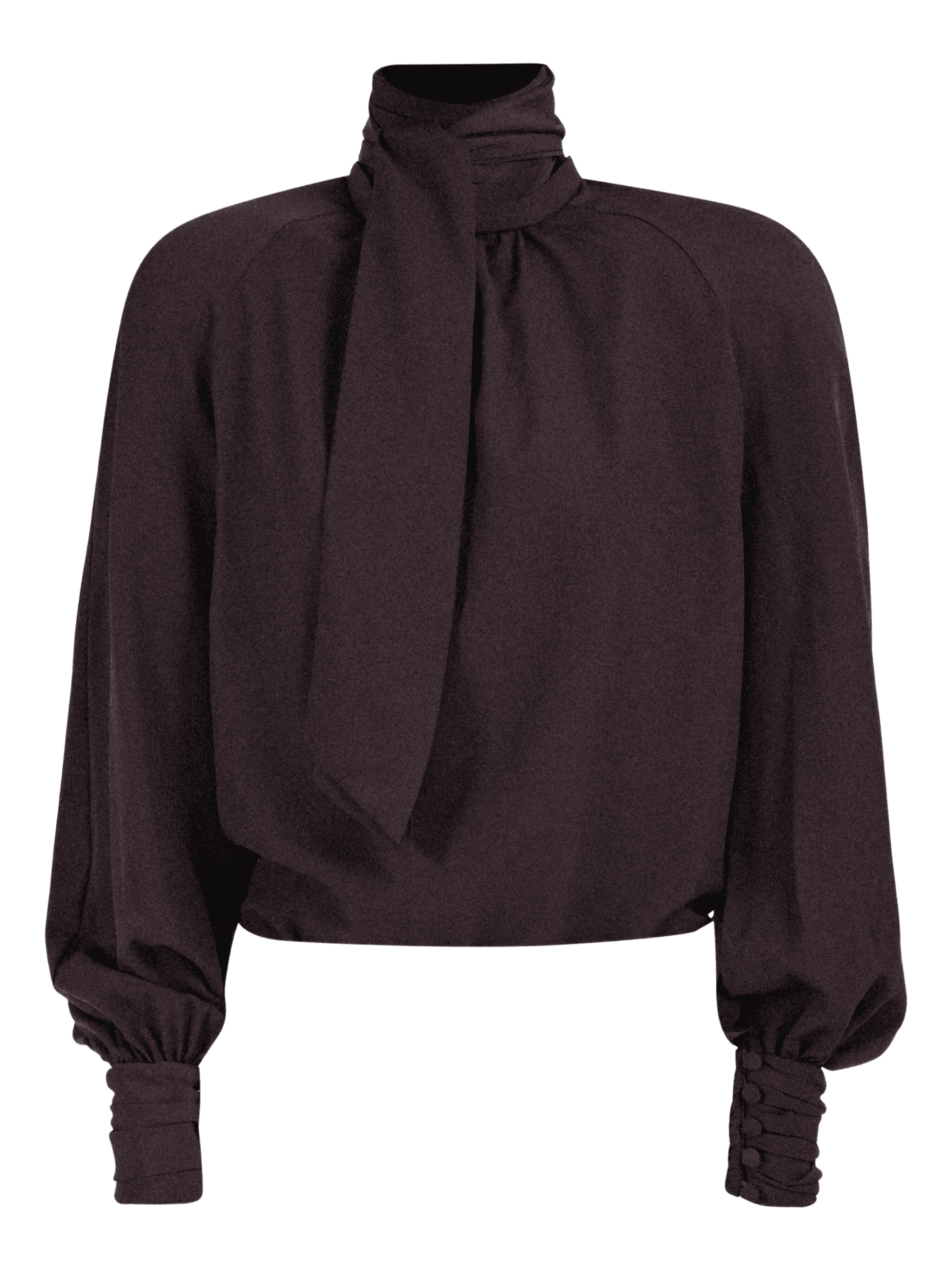 bow-neck blouse - Image 1