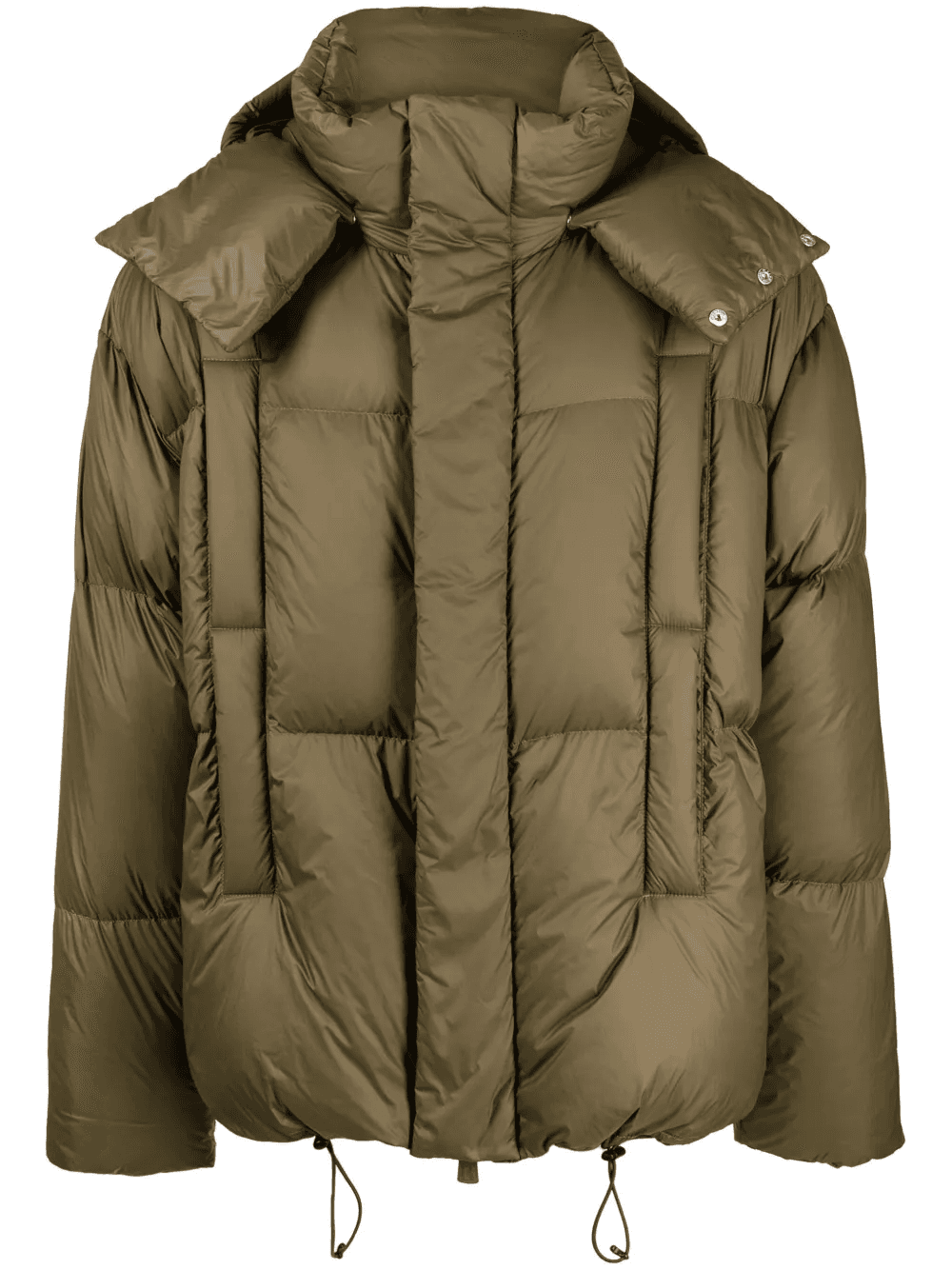 Andrew detachable-hood padded jacket - Image 1