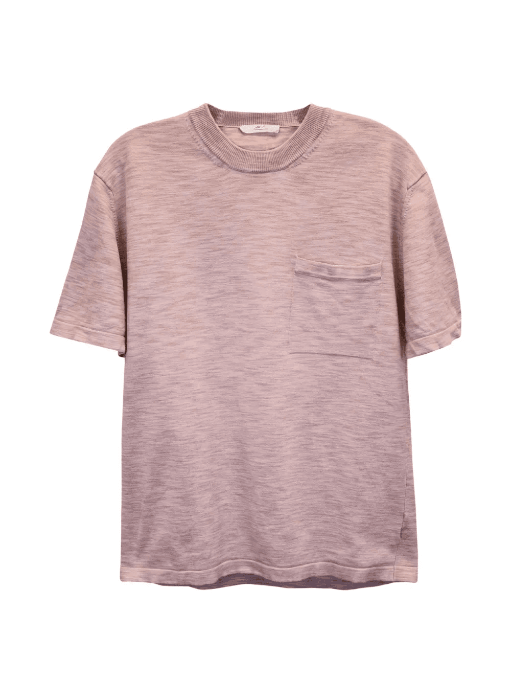 Space-Dyed patch-pocket T-shirt - Image 1