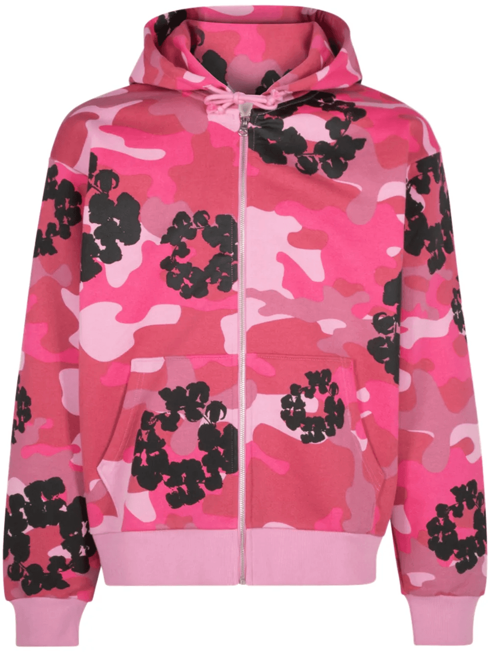 "Pink Camo" hoodie - Image 1