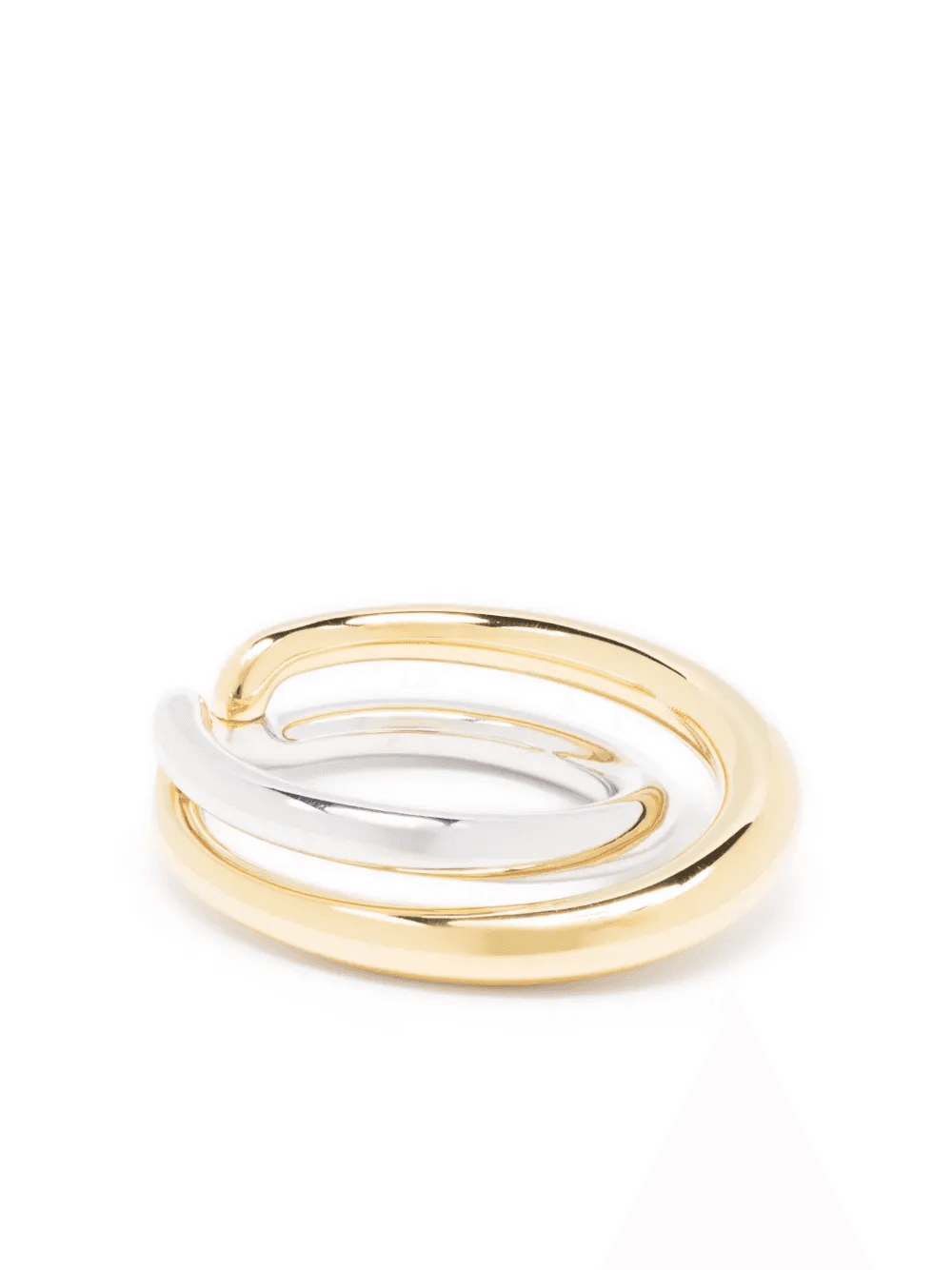 Initial two-tone design ring - Image 1