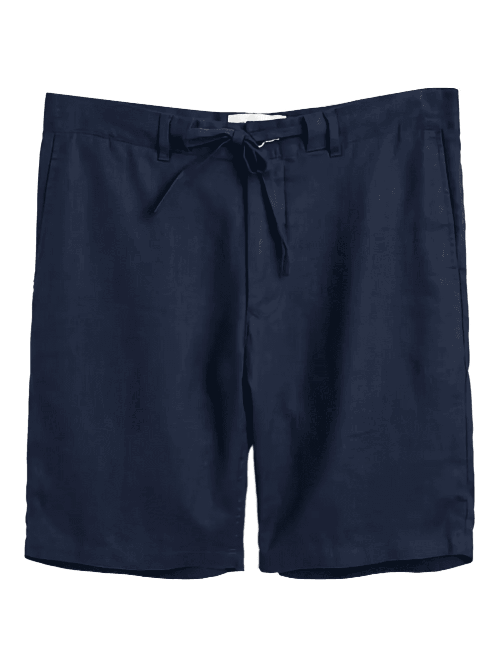 drawstring linen shorts - Image 1