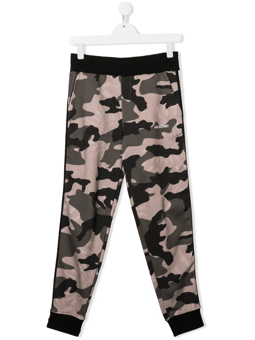 TEEN camouflage-print cotton trousers - Image 1