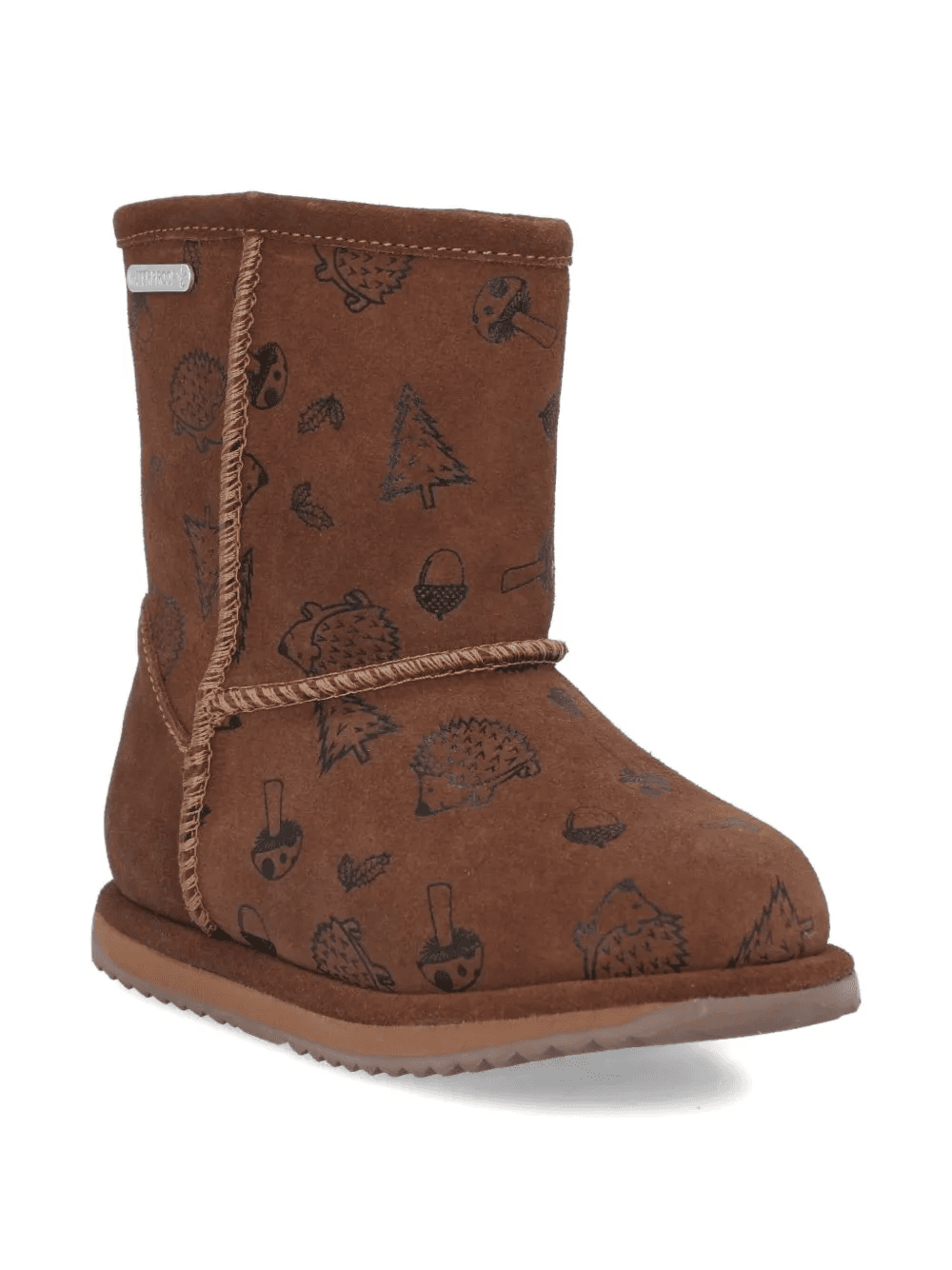 woodland-print boots - Image 1