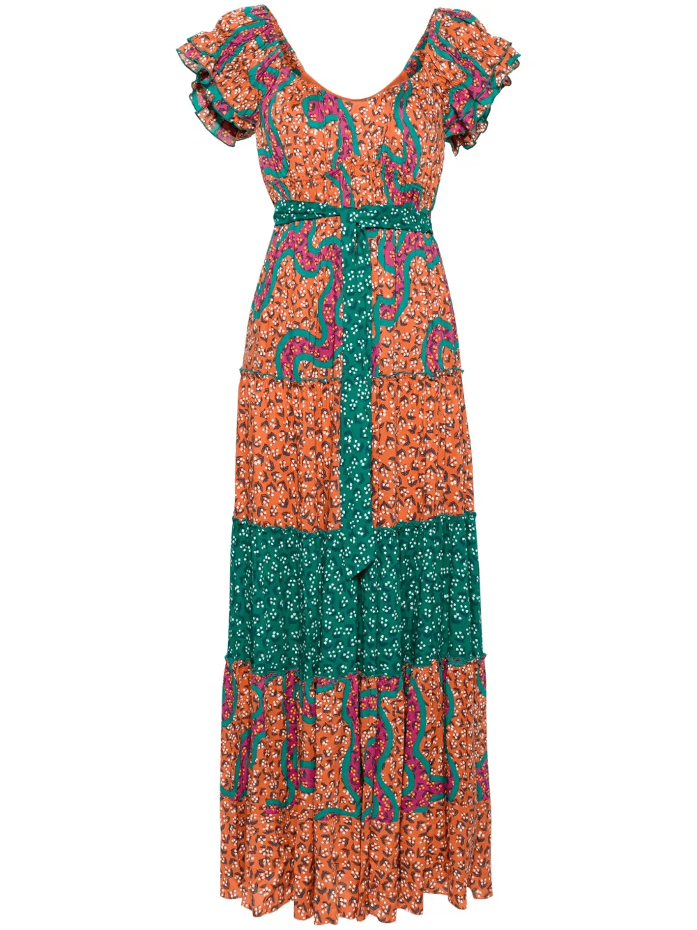 Alejandro graphic-print maxi dress - Image 1
