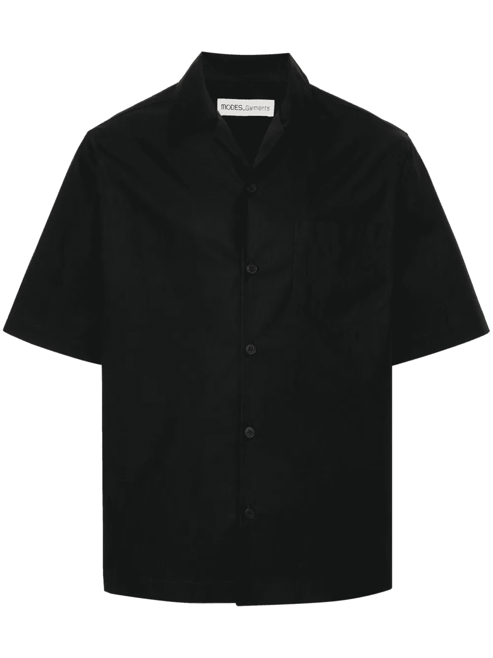 short-sleeve poplin shirt - Image 1