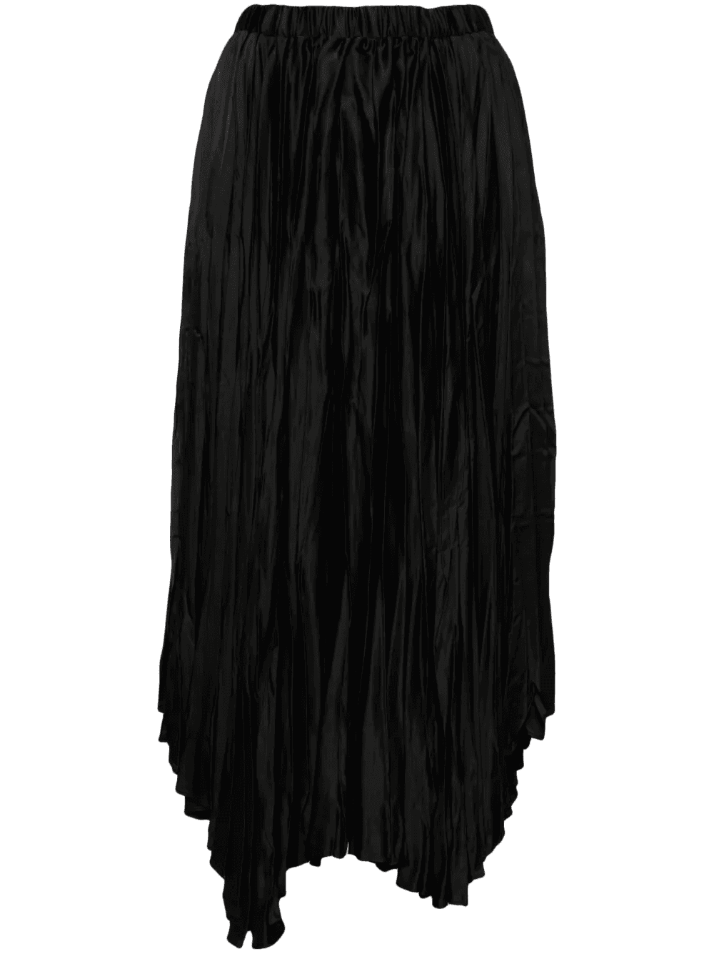 asymmetric pleated skirt - Image 1