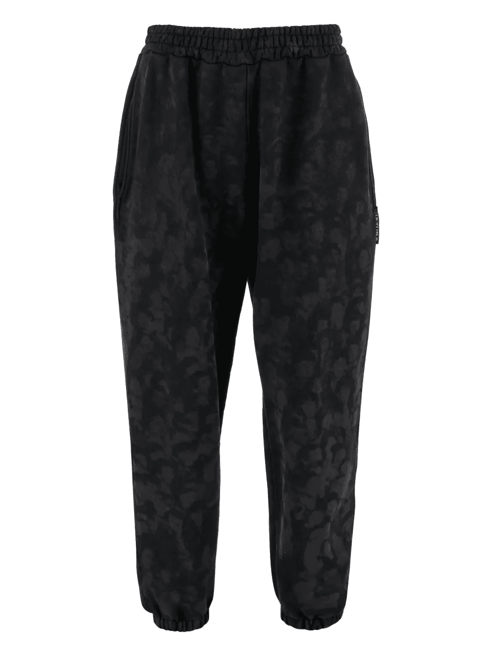 elasticated pattern ttrack pants - Image 1