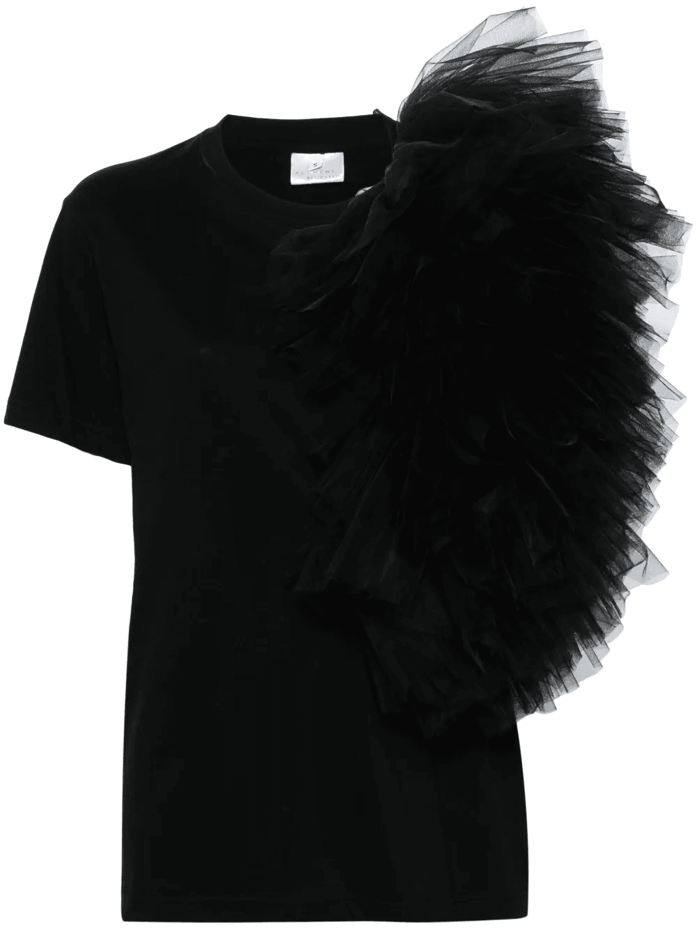 x Lia Aram ruffled T-shirt - Image 1