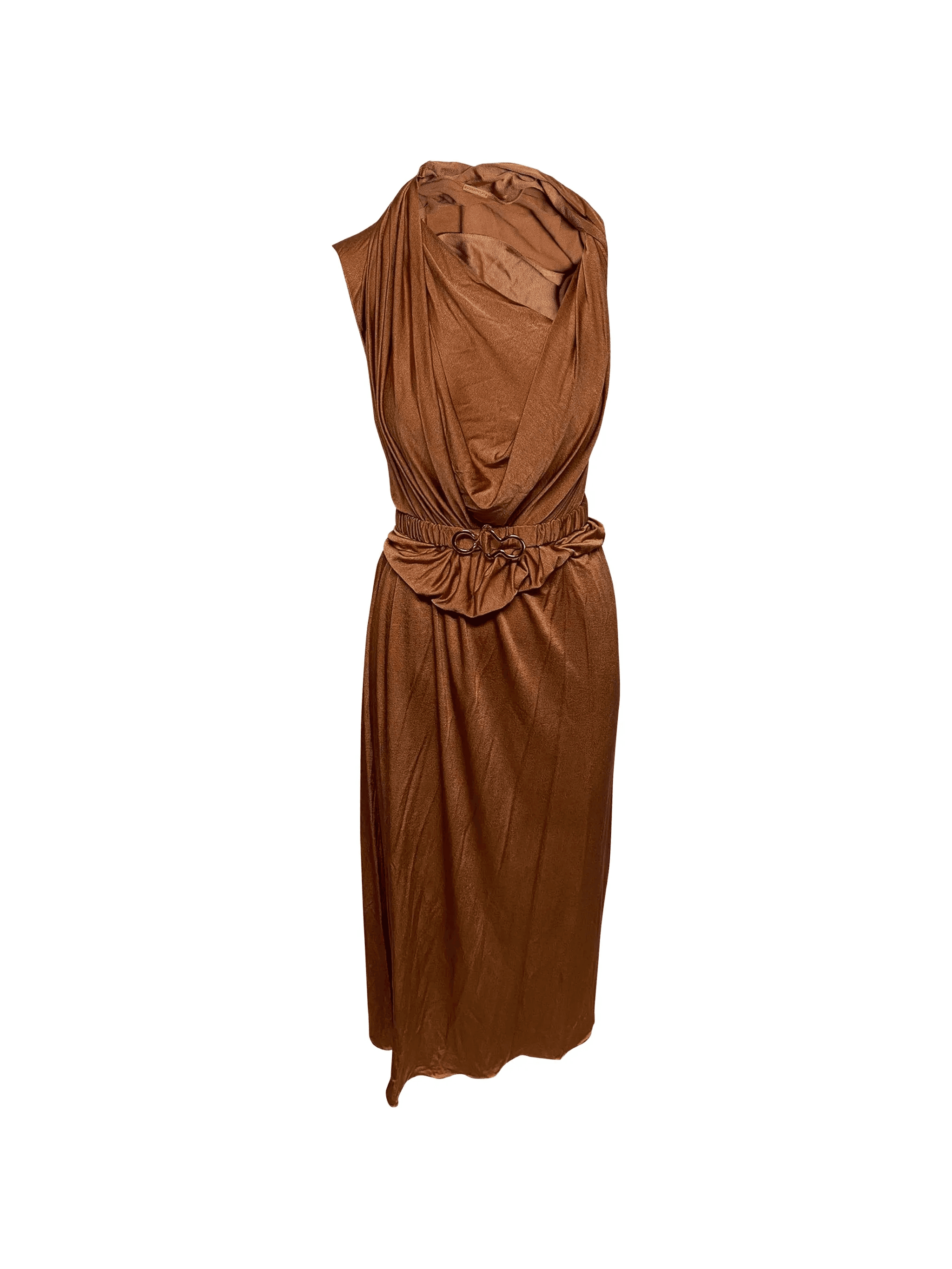 Ora belted midi dress - Image 1