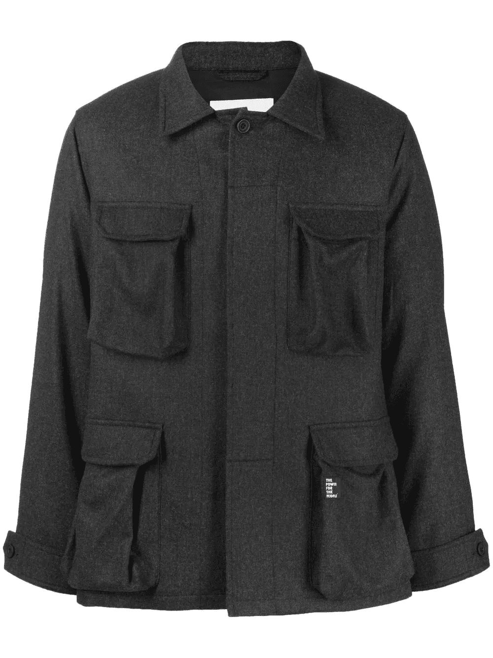 long-sleeve cargo jacket - Image 1