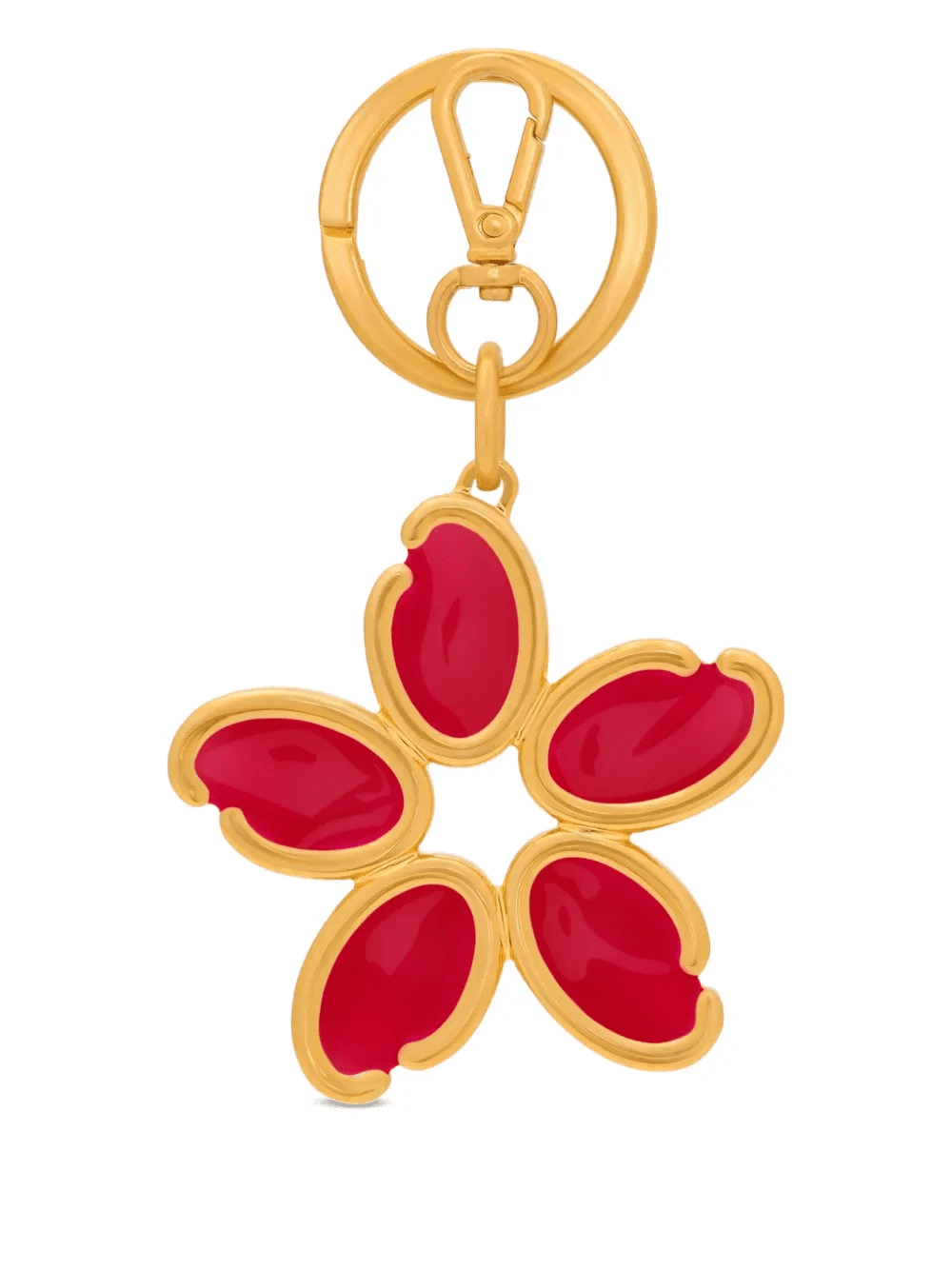 O Flower charm keyring - Image 1