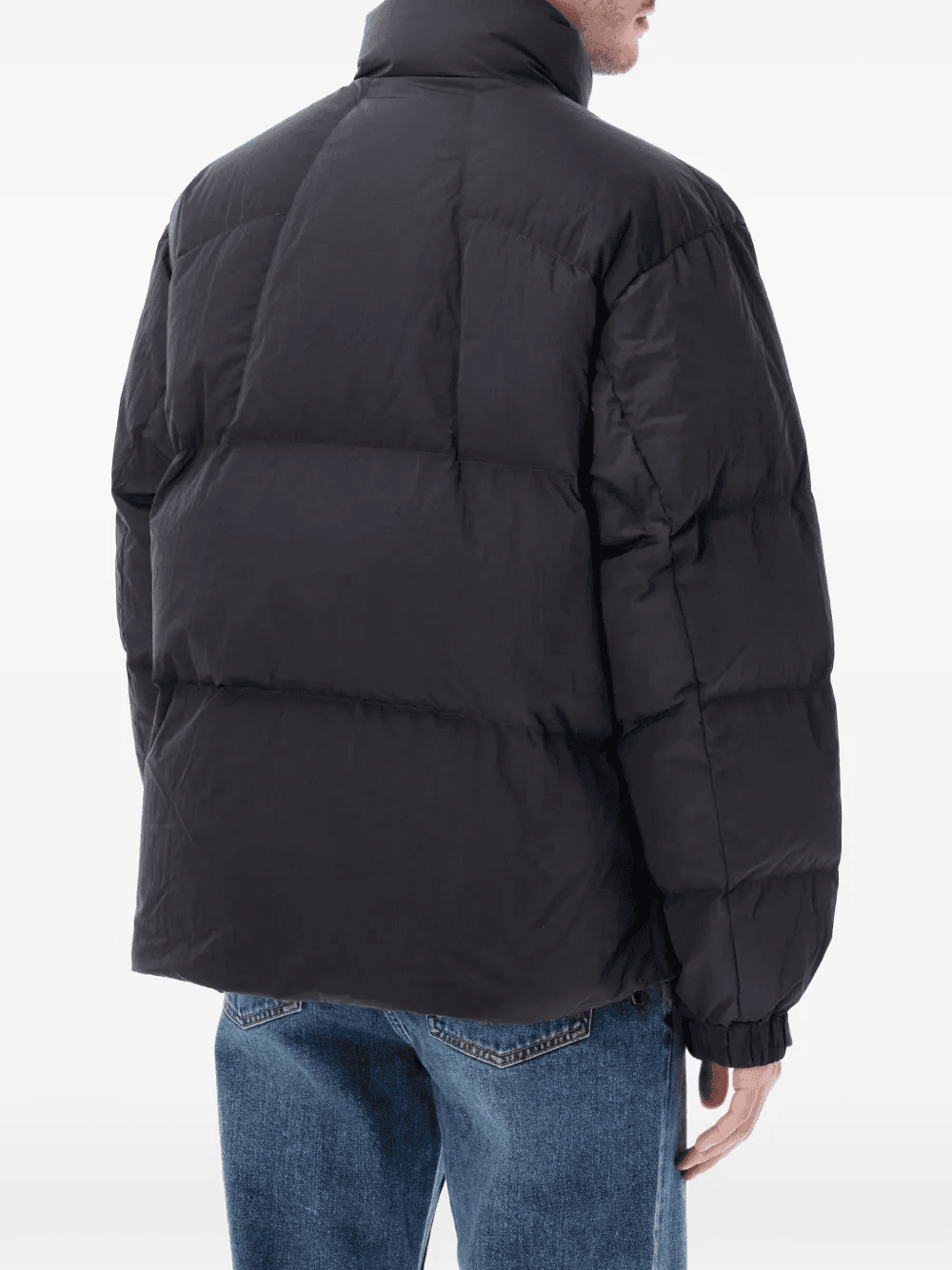puffed zip-up jacket - Image 1