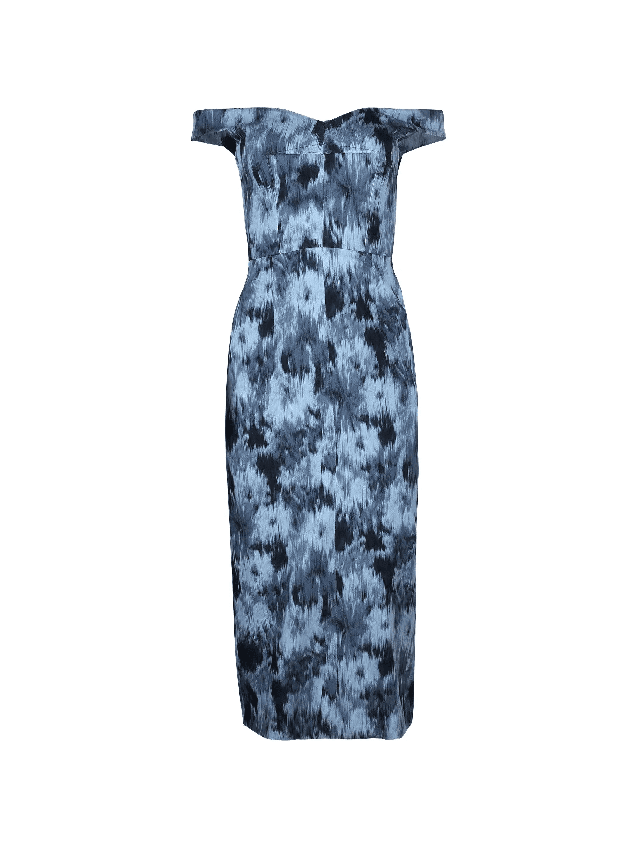 blue midi dress - Image 1
