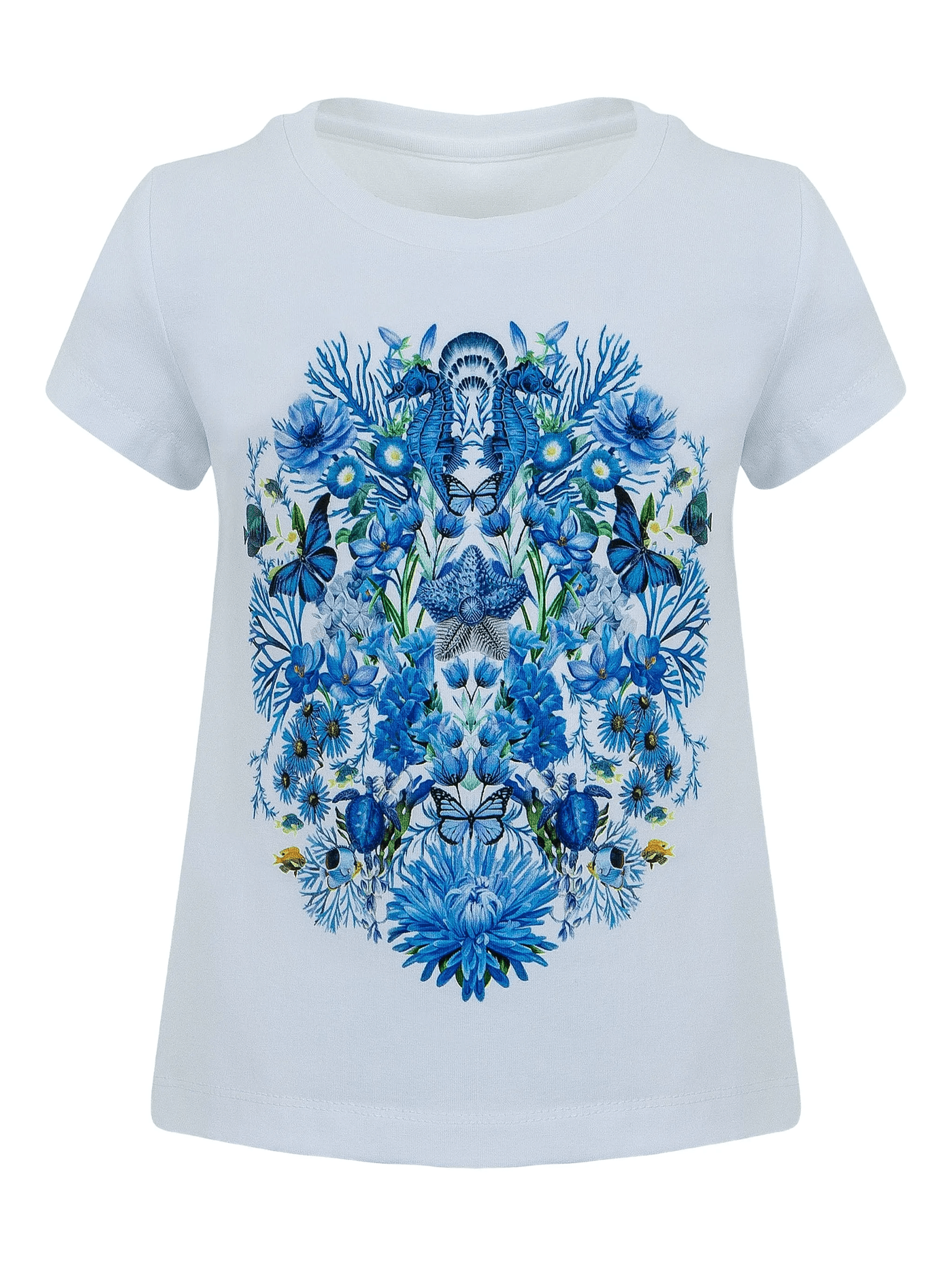 x Mary Katrantzou floral-print T-shirt - Image 1