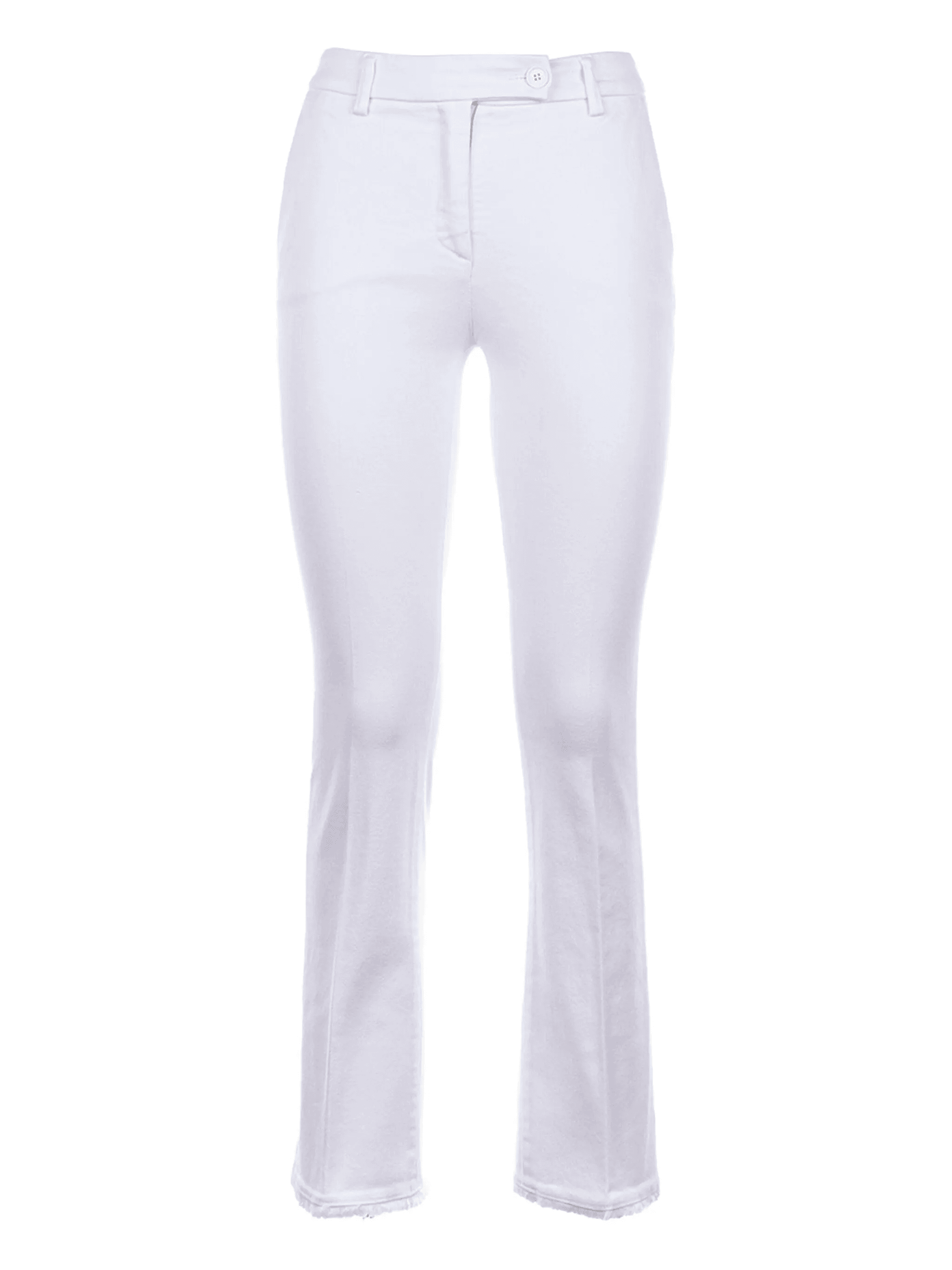 frayed-hem jeans - Image 1