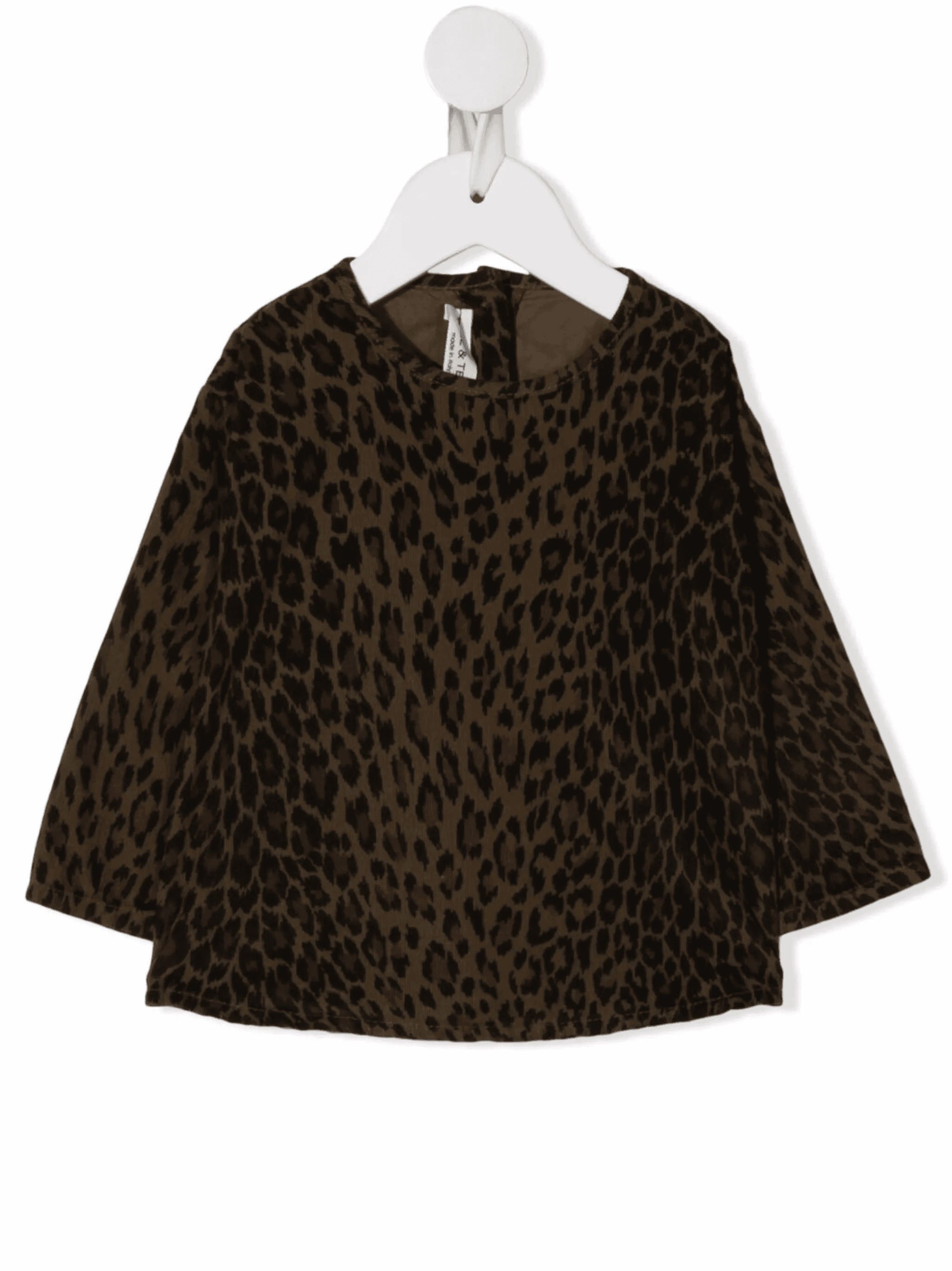 animal print blouse - Image 1