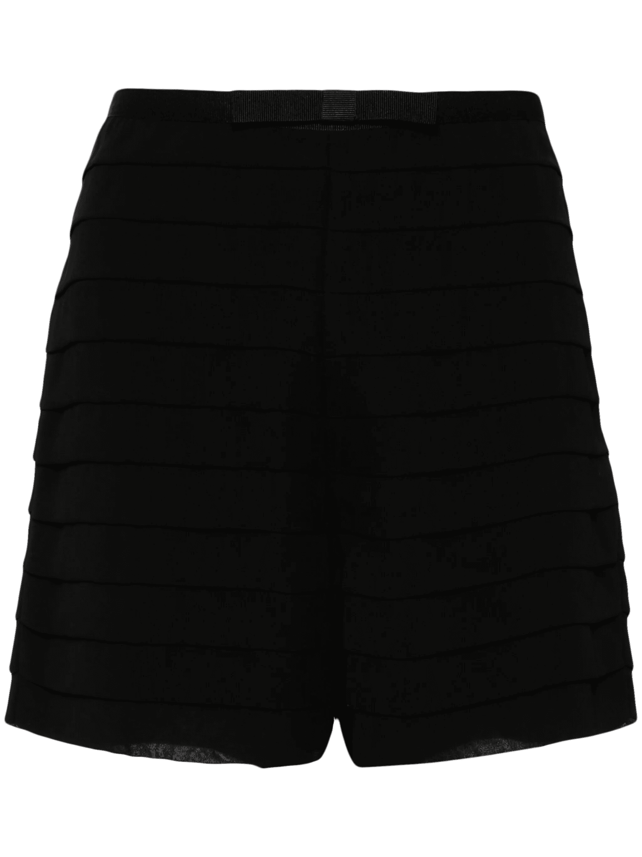 bow-detail pleated shorts - Image 1