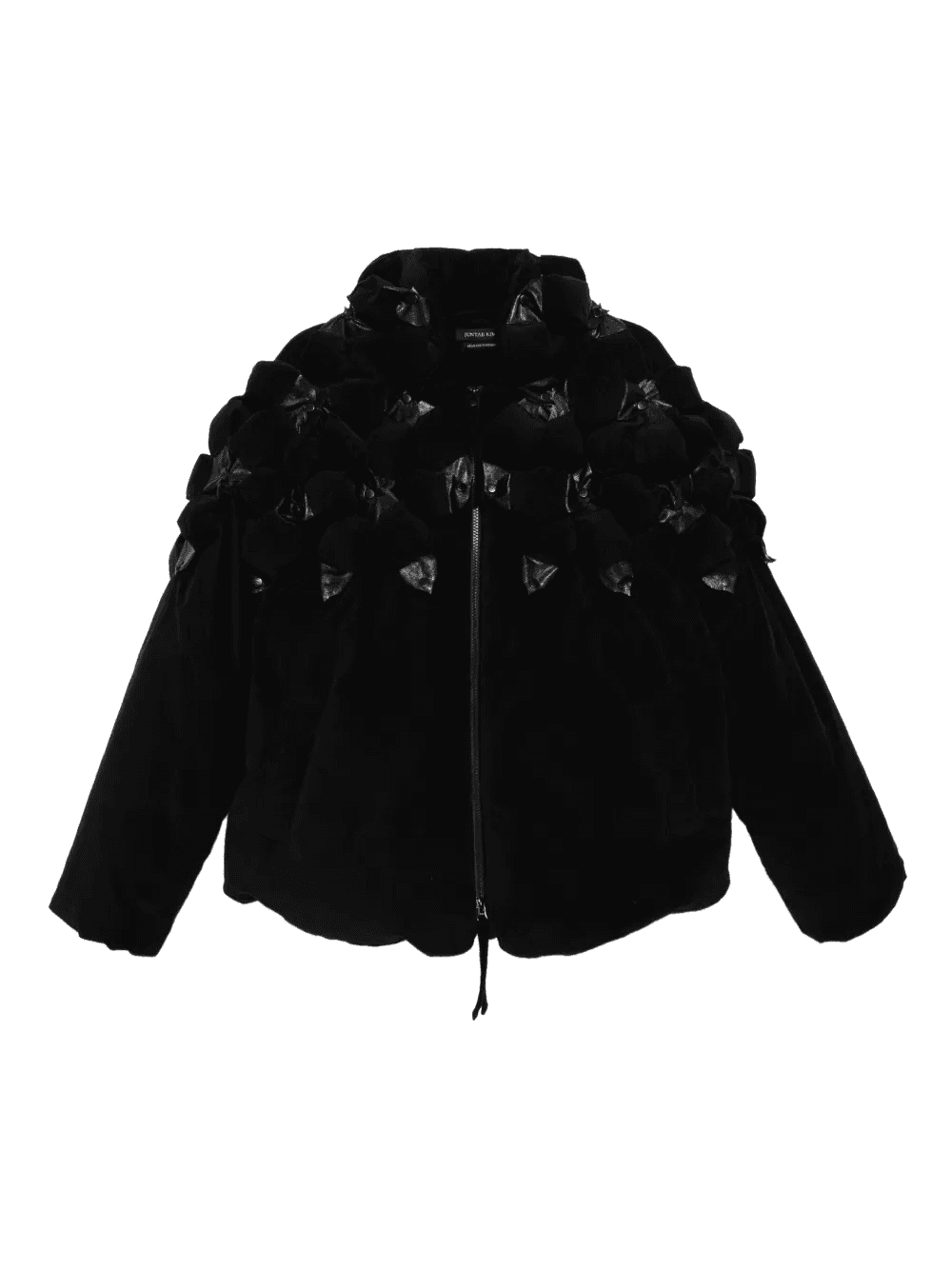 floral-embellishment down jacket - Image 1