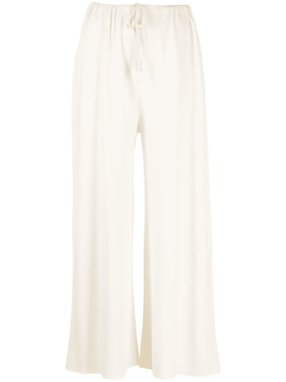 drawstring-waist wide-leg trousers - Image 1