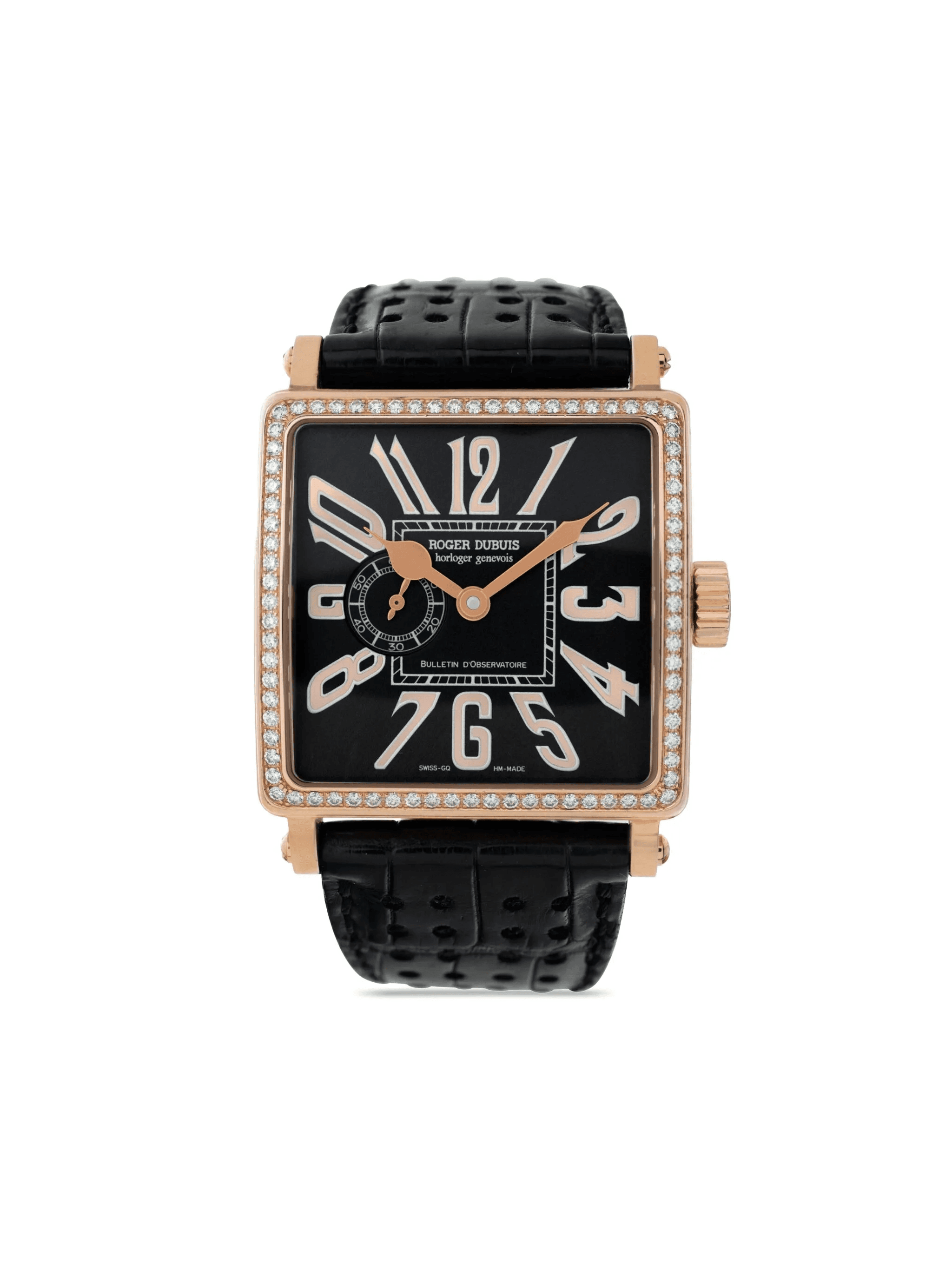 2002 pre-owned Golden Square 34mm - Image 1