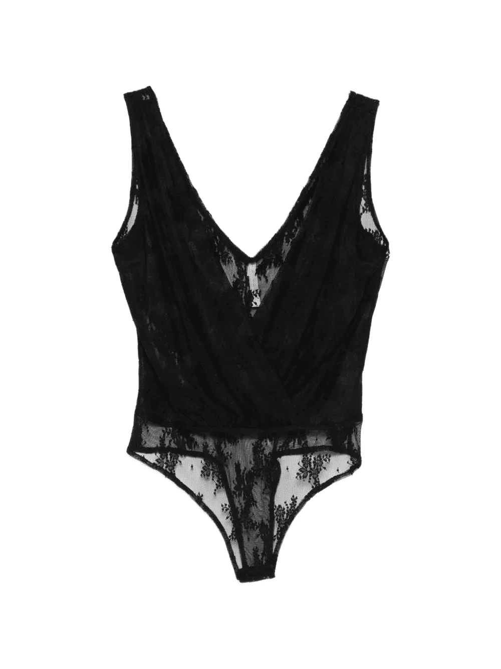 lace V-neck top - Image 1